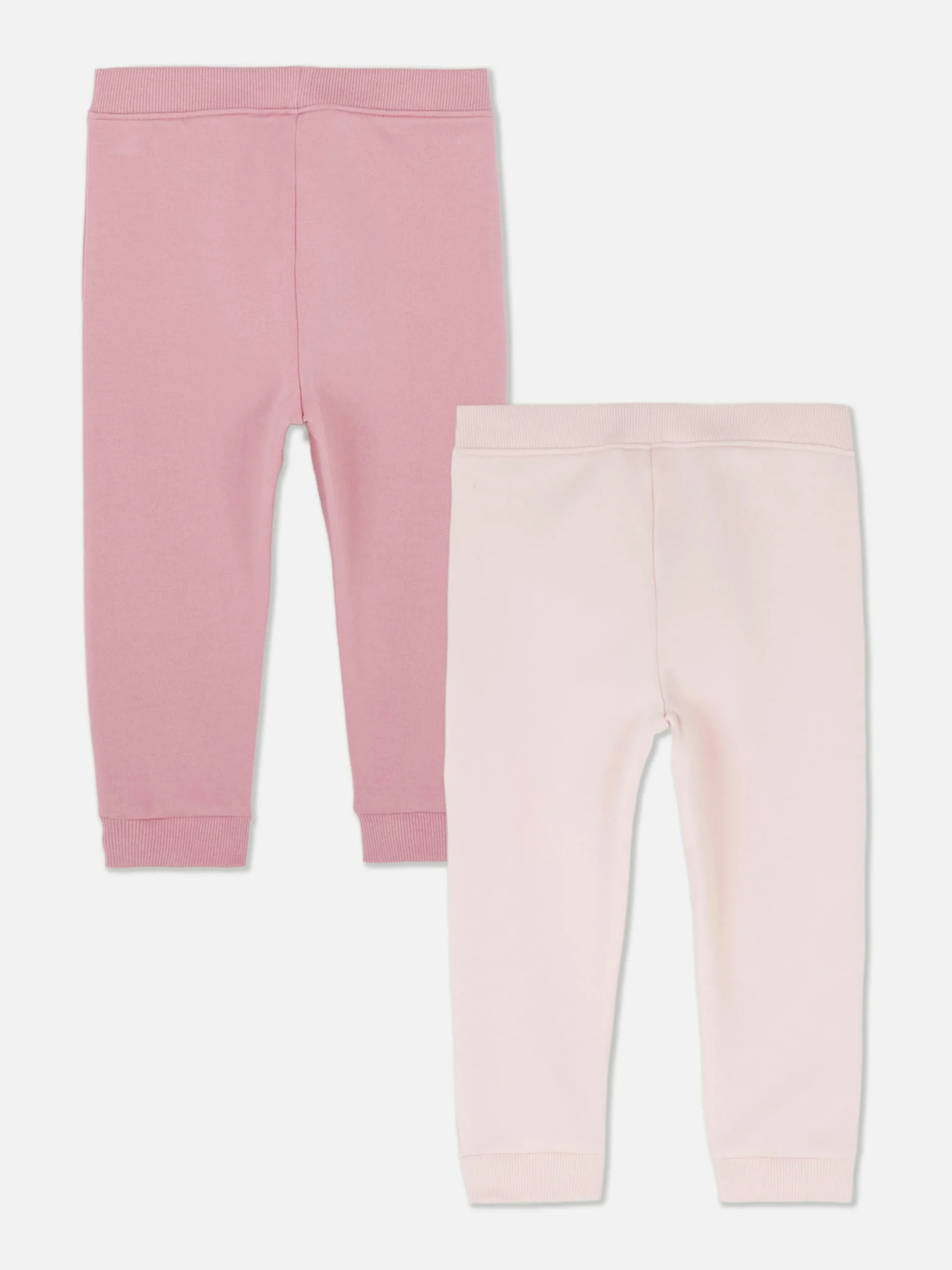 Pack De 2 Joggers Con Bajos Ajustados