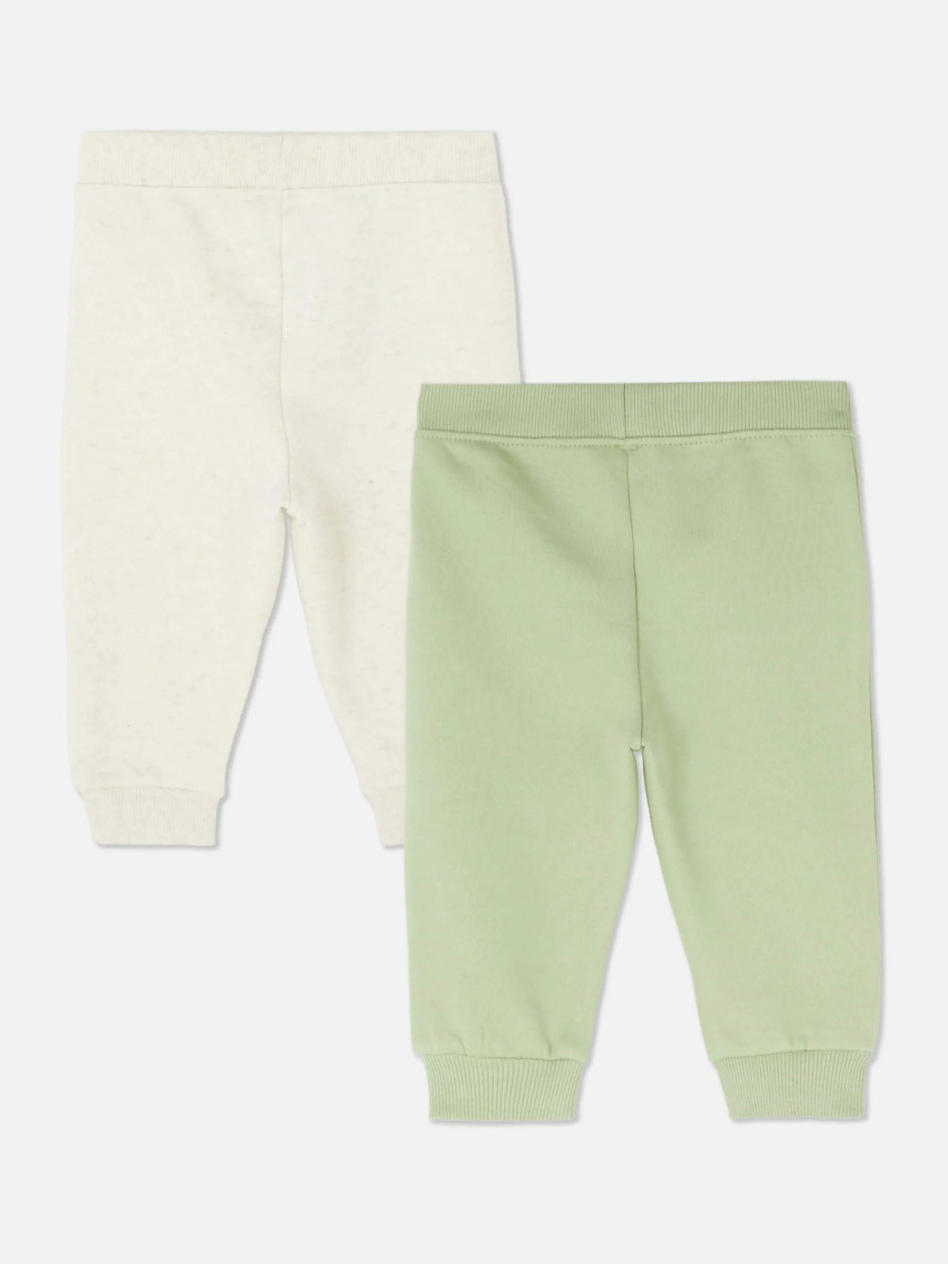 Pack De 2 Joggers Con Bajos Ajustados