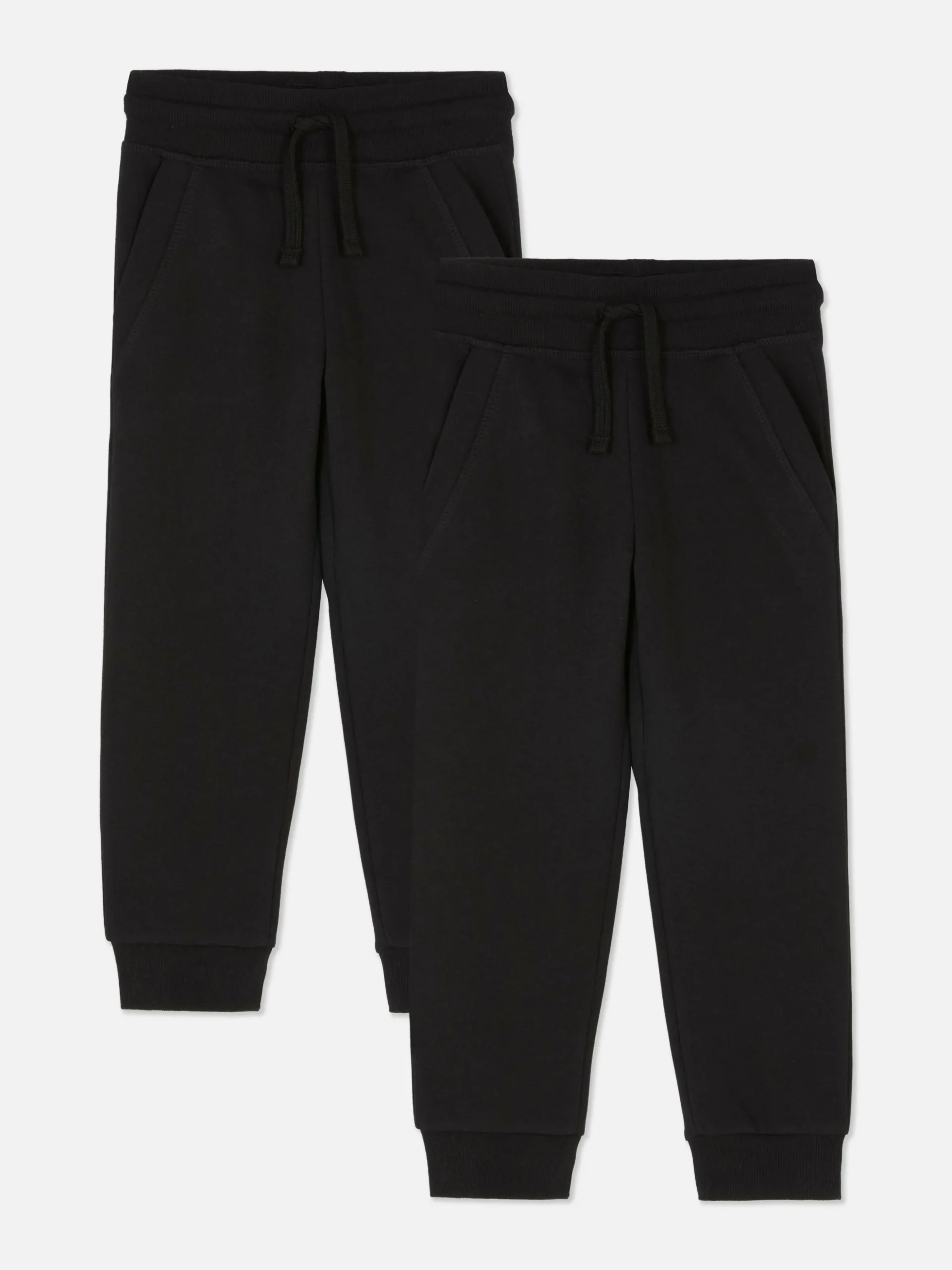 Pack De 2 Joggers Con Cordón Para Niños Pequeños