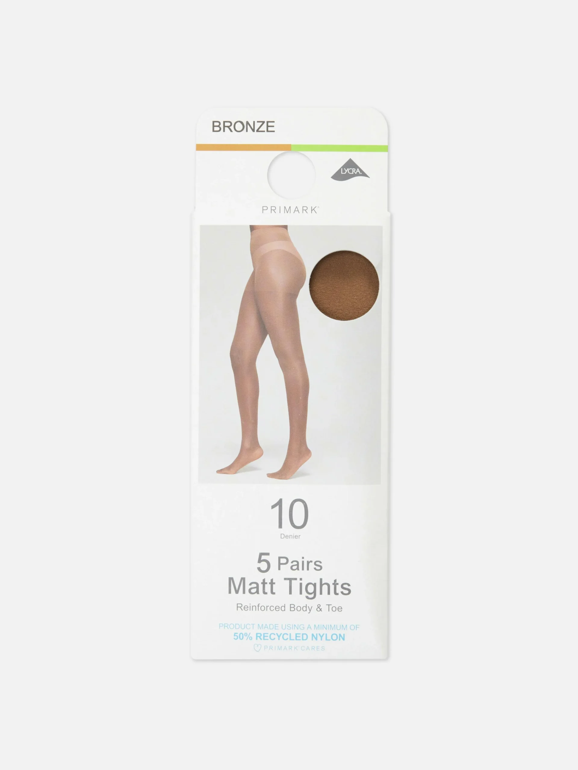 Pack De 5 Medias Mate De 10 DEN