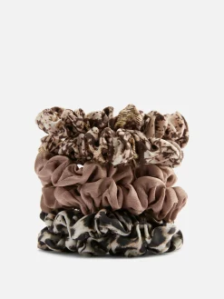 Pack De 6 Microcoleteros Con Estampado Animal