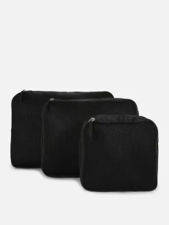 Pack De 3 Organizadores De Equipaje De Malla