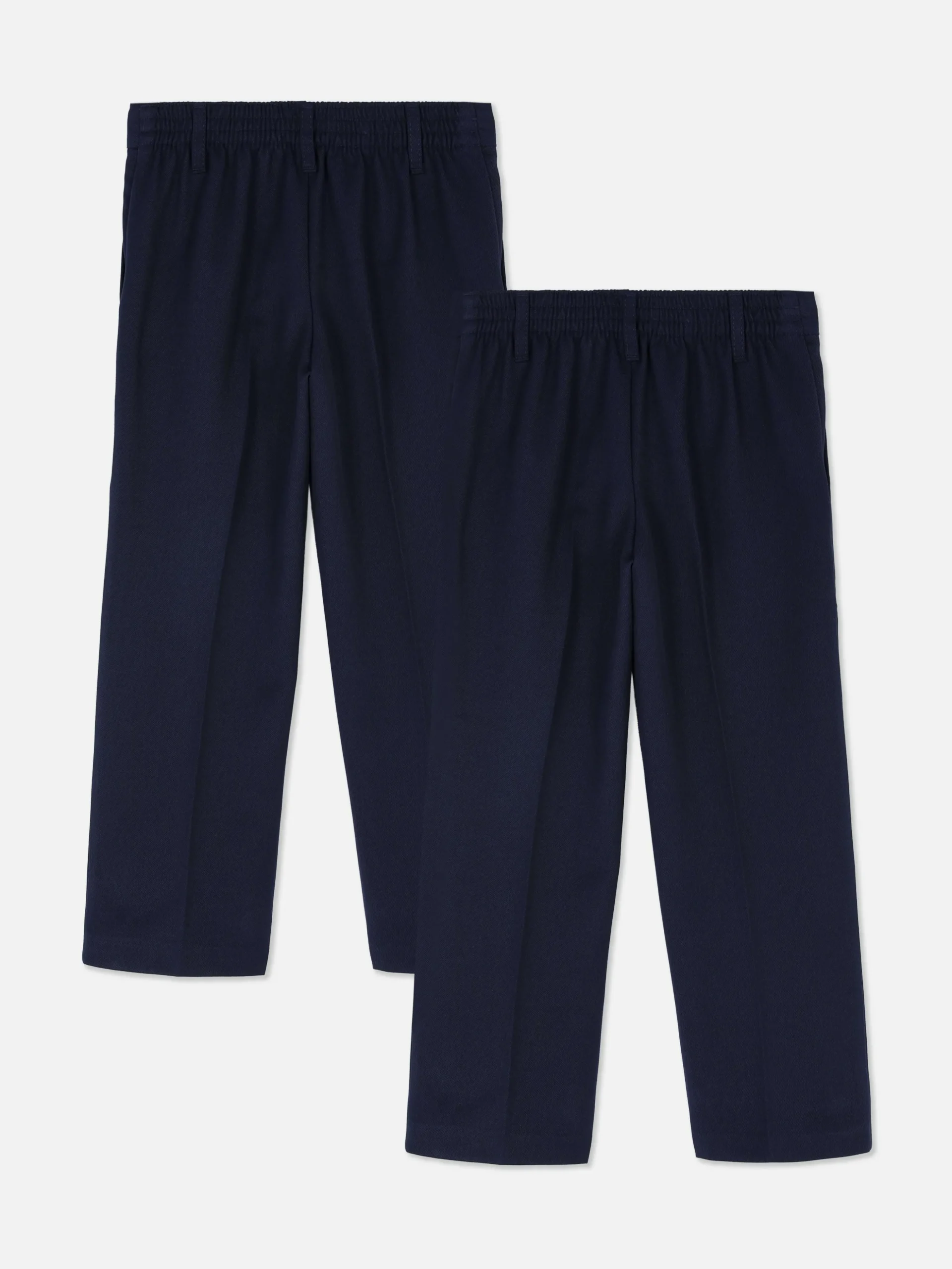 Pack De 2 Pantalones Escolares Para Niño Pequeño