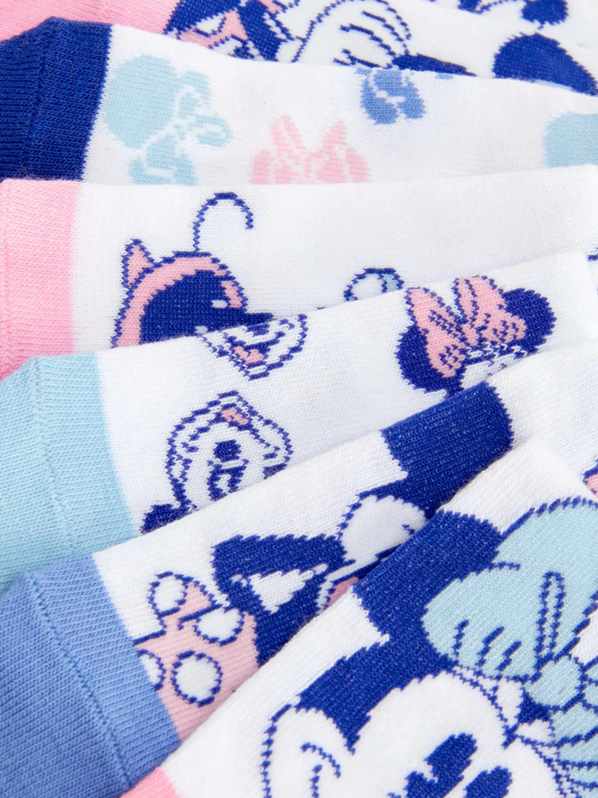 Pack De 7 Pares De Calcetines Bajos De Minnie Mouse