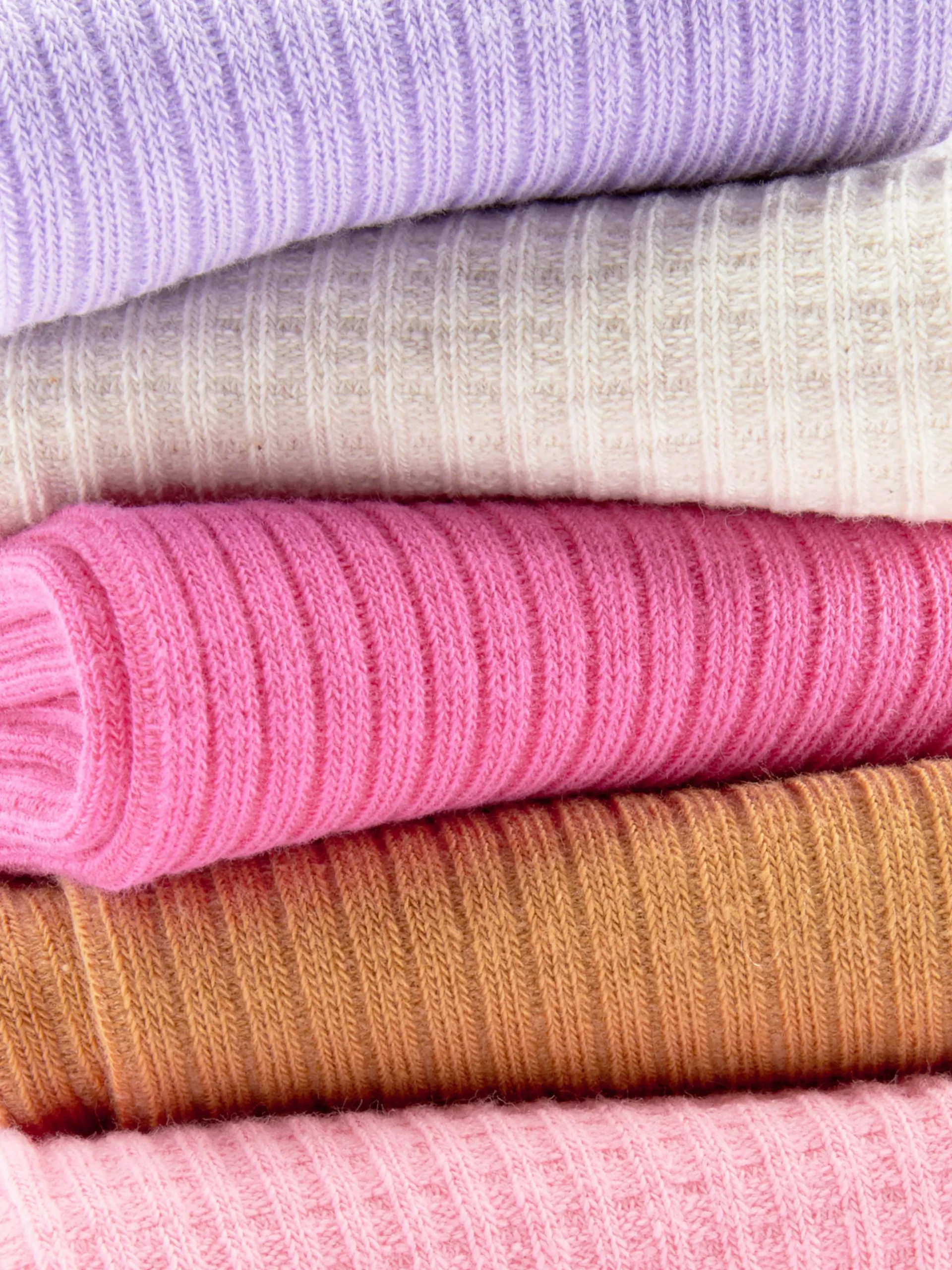 Pack De 5 Pares De Calcetines Bajos Acanalados