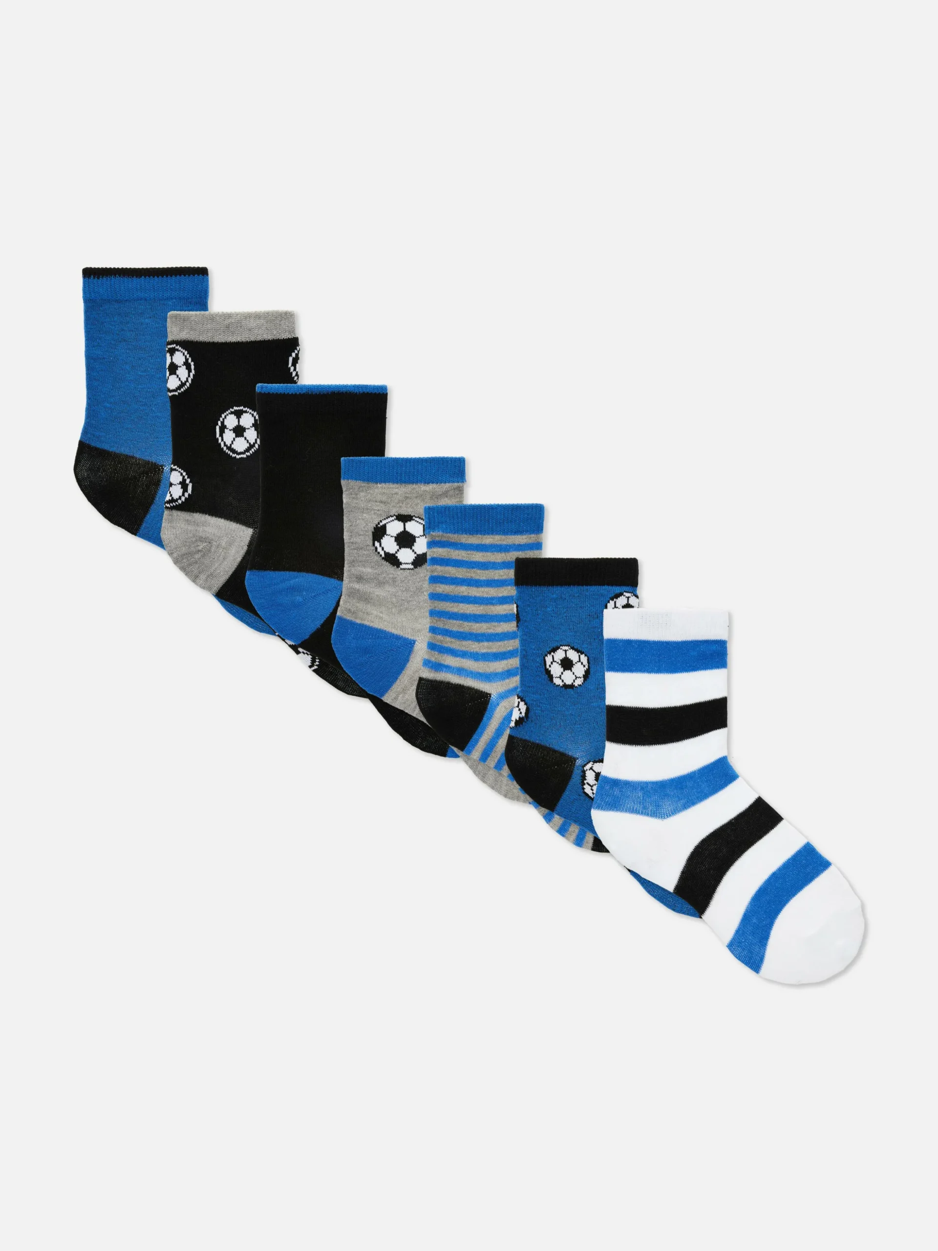 Pack De 7 Pares De Calcetines Bajos De Fútbol