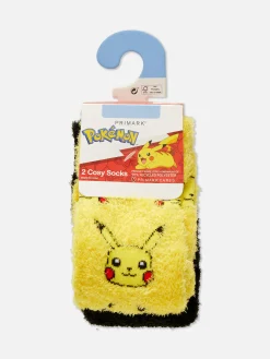 Pack De 2 Pares De Calcetines Cómodos De Pokémon