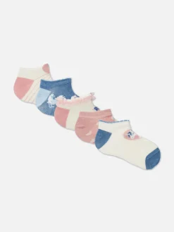 Pack De 5 Pares De Calcetines Con Unicornios