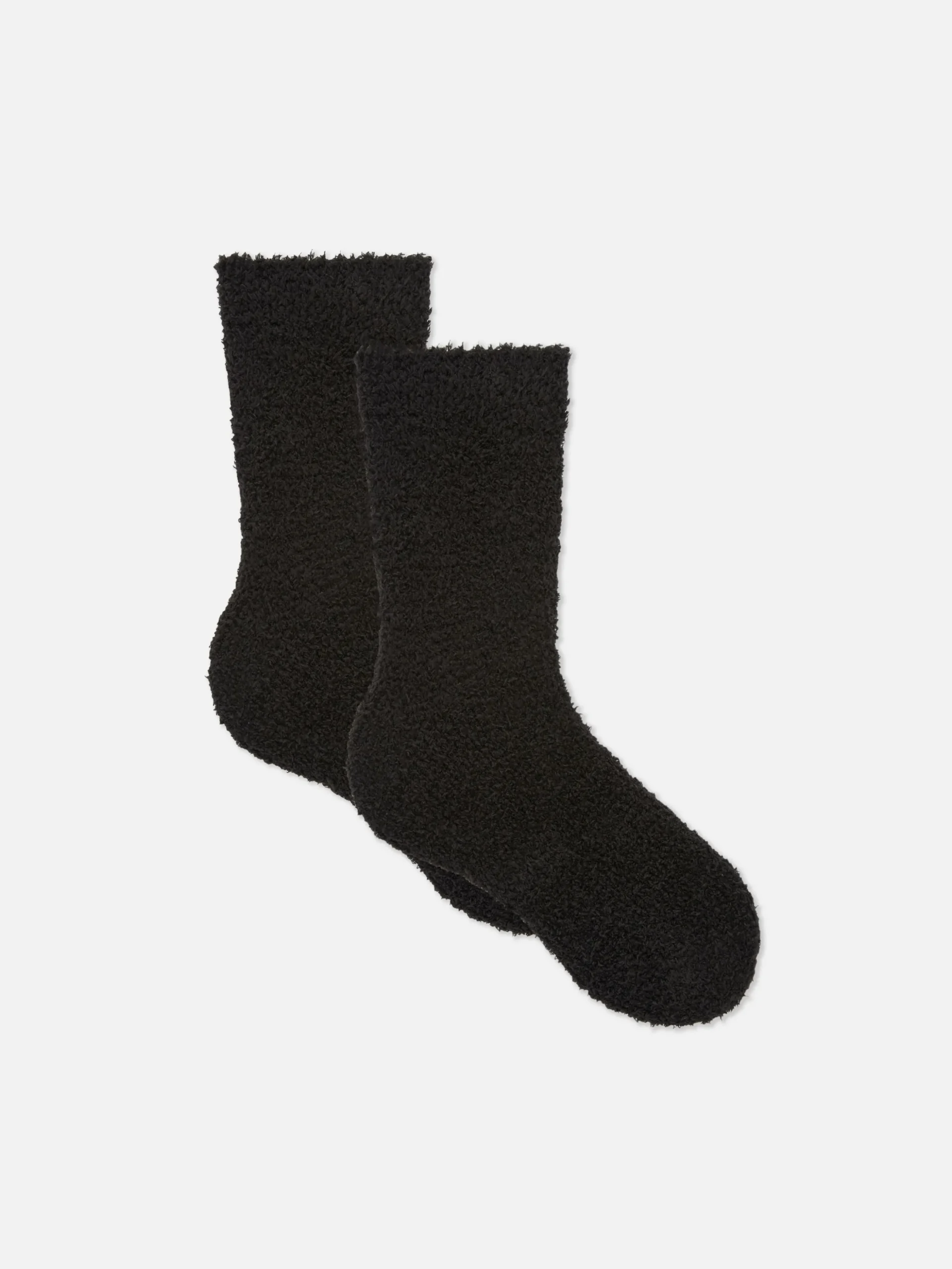 Pack De 2 Pares De Calcetines De Tejido Rizado