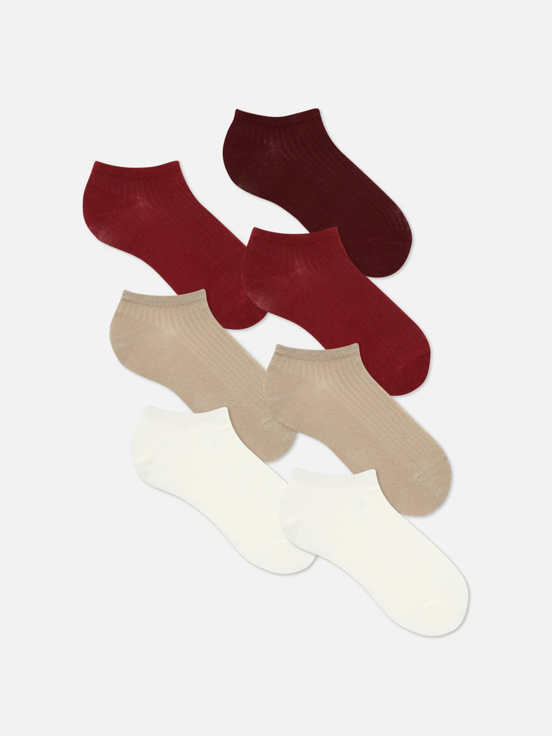 Pack De 7 Pares De Calcetines Deportivos De Colores