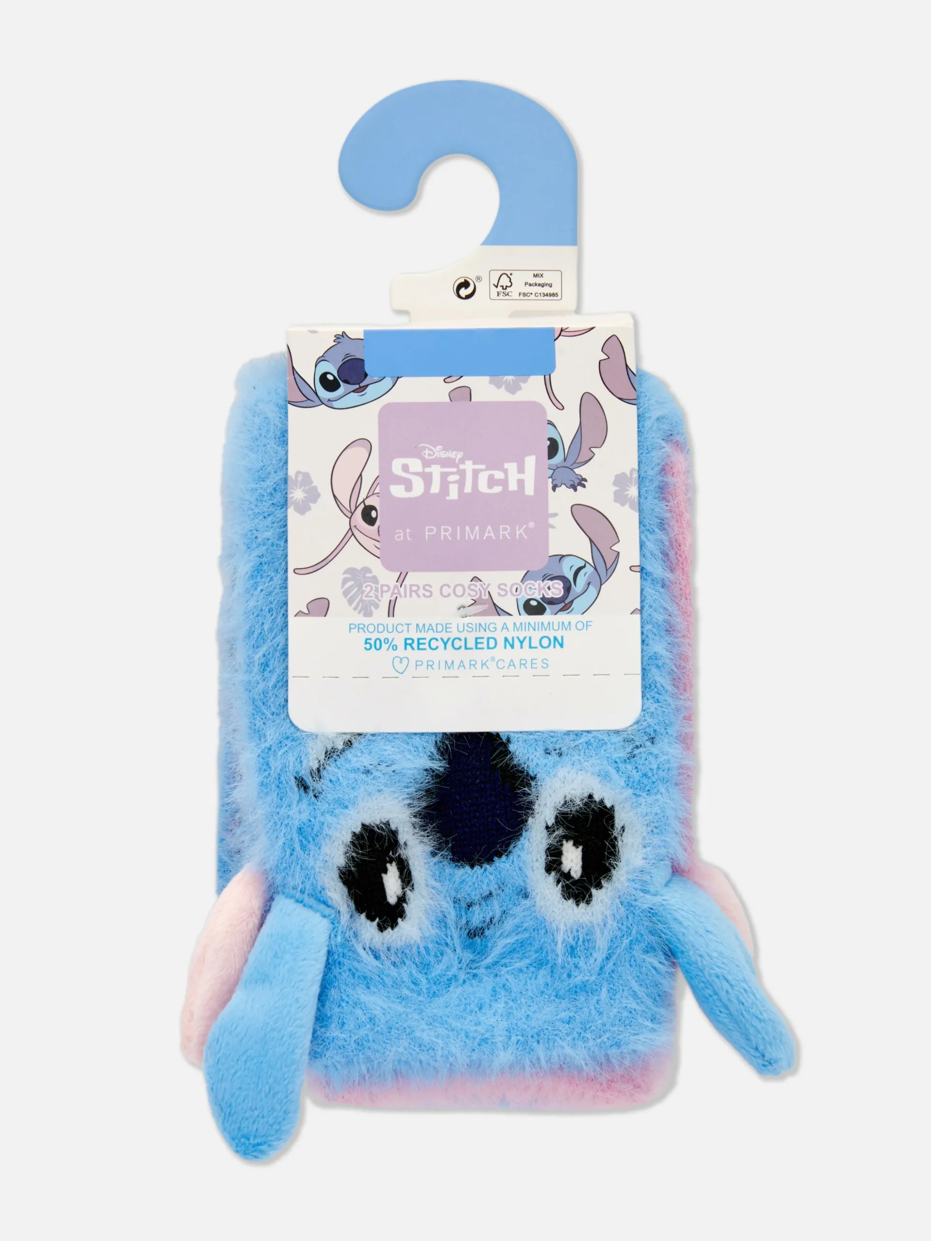 Pack De 2 Pares De Calcetines De Stitch Y Ángel