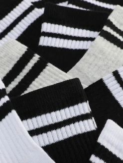 Pack De 5 Pares De Calcetines Deportivos A Rayas