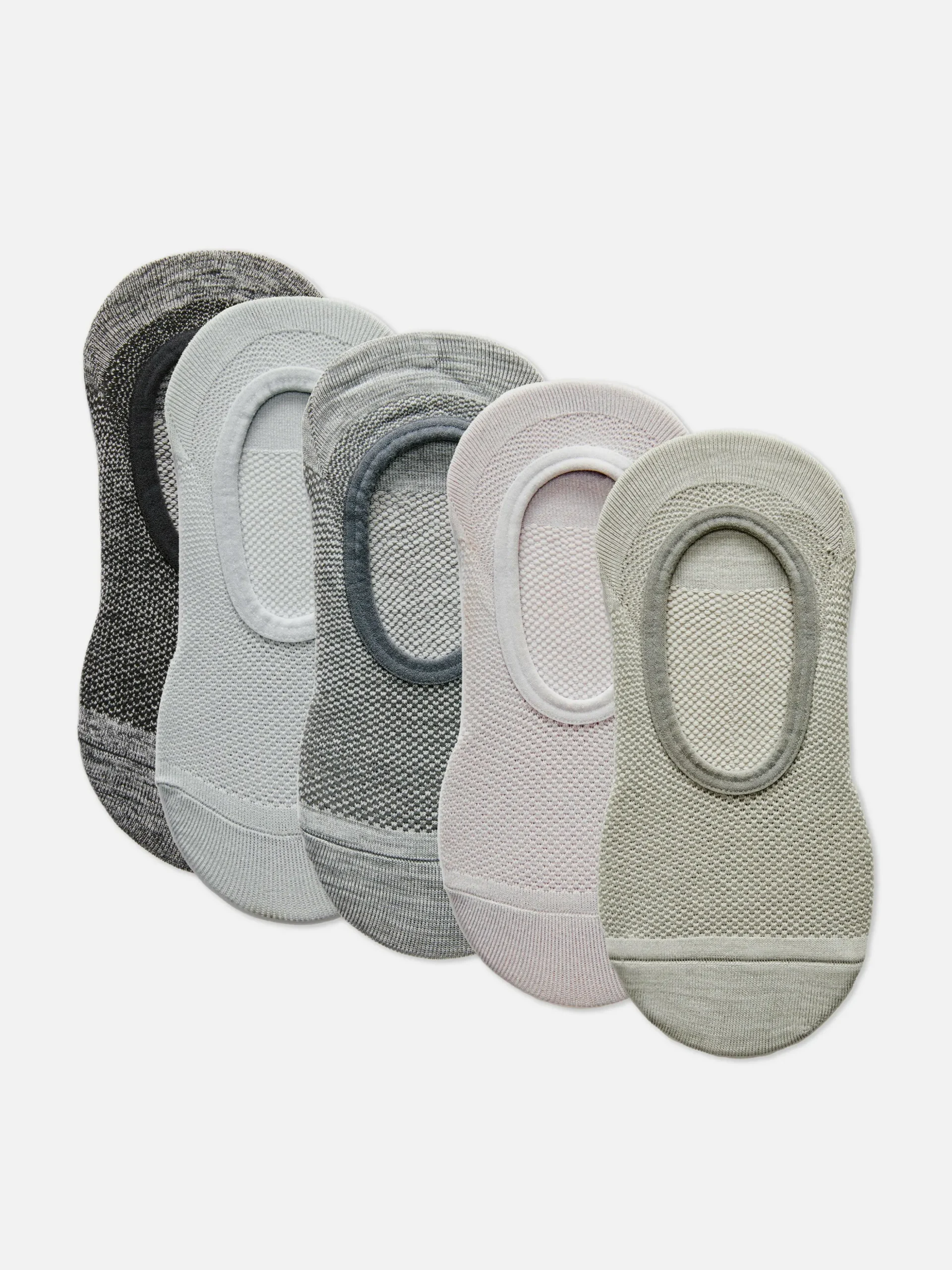 Pack De 5 Pares De Calcetines Invisibles Deportivos