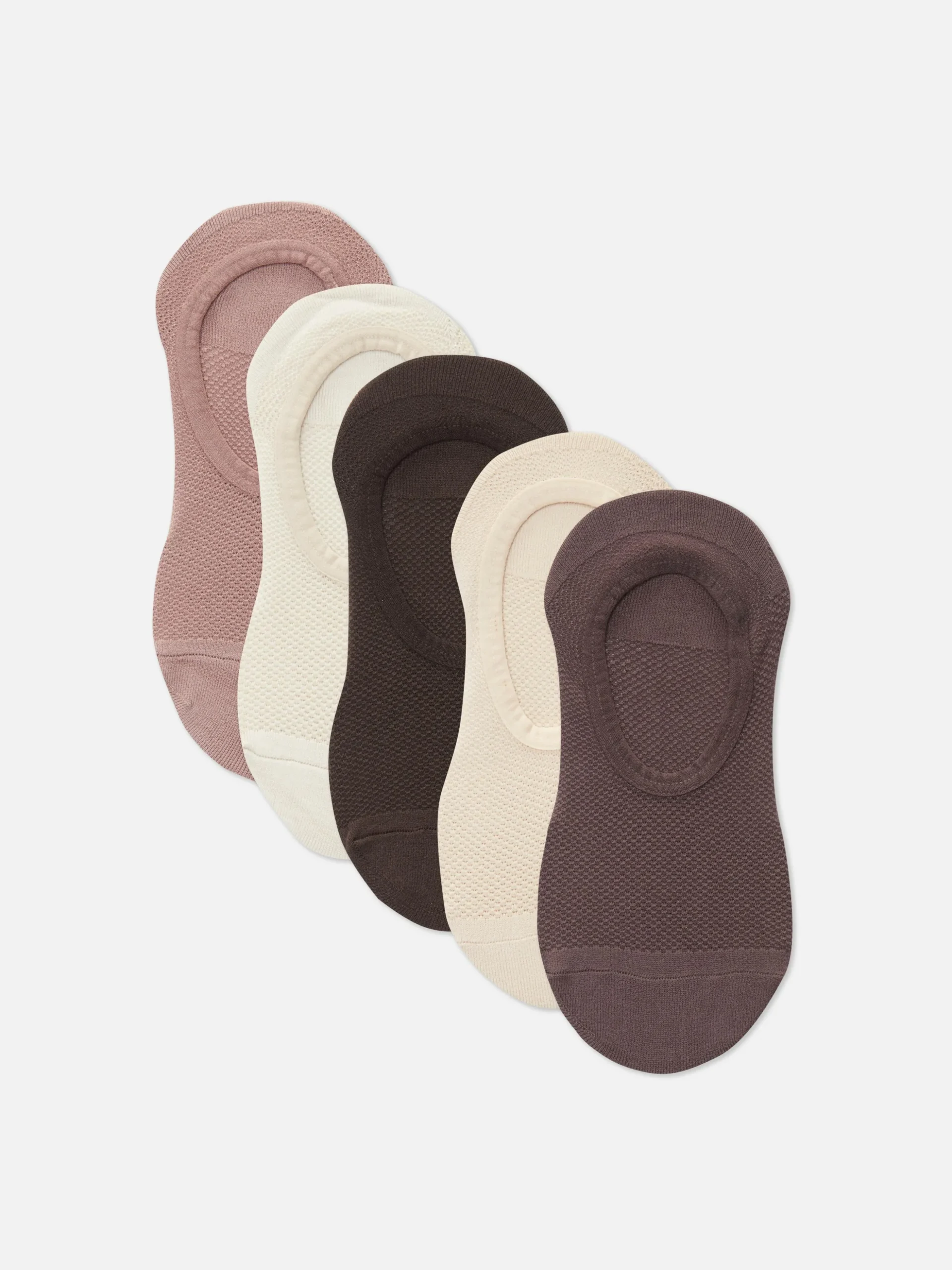 Pack De 5 Pares De Calcetines Invisibles Deportivos