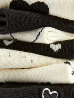 Pack De 7 Pares De Calcetines Invisbles Monocolor