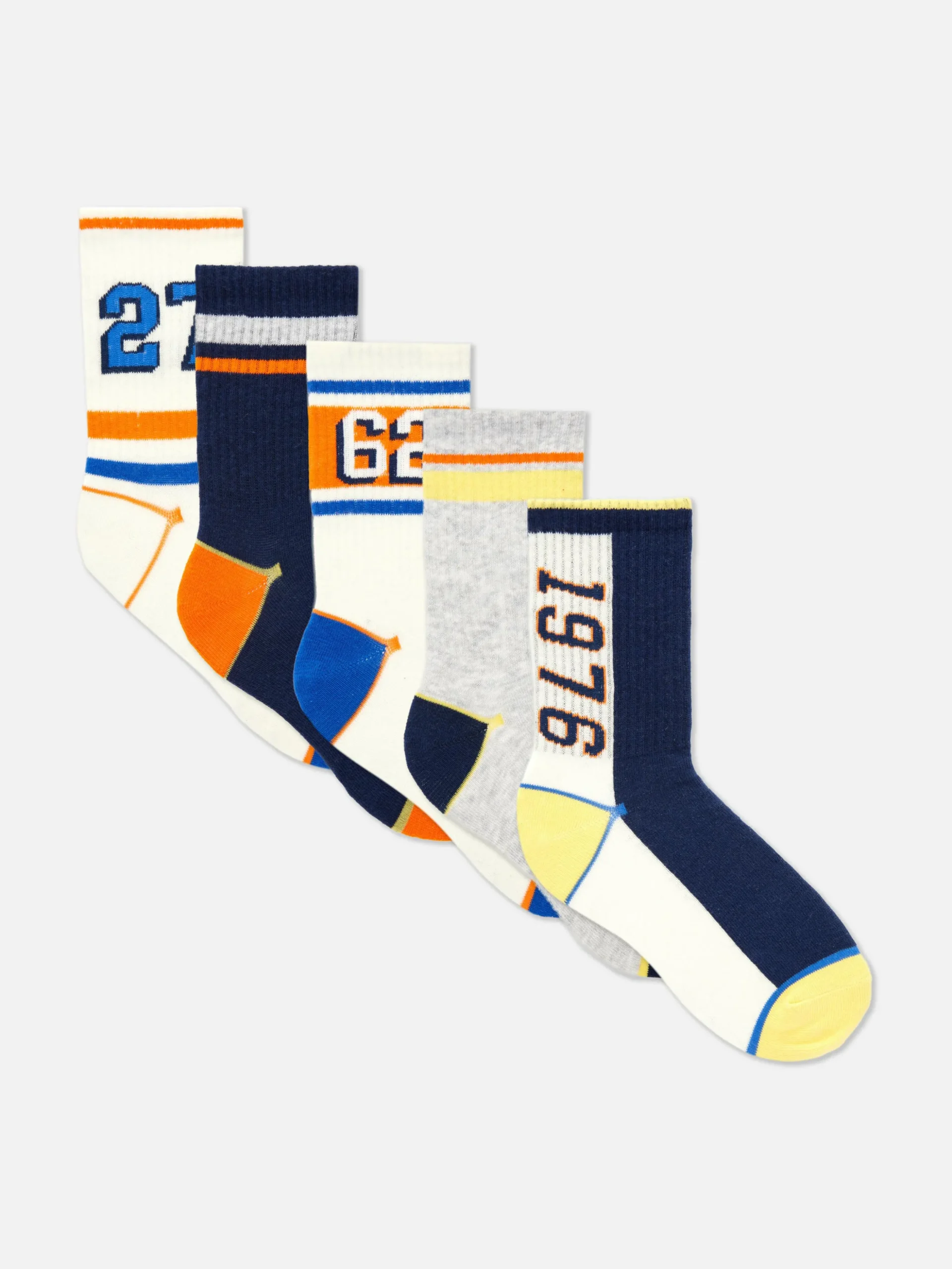 Pack De 5 Pares De Calcetines Tobilleros