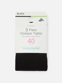 Pack De 3 Pares De Medias Opacas De 40 Deniers