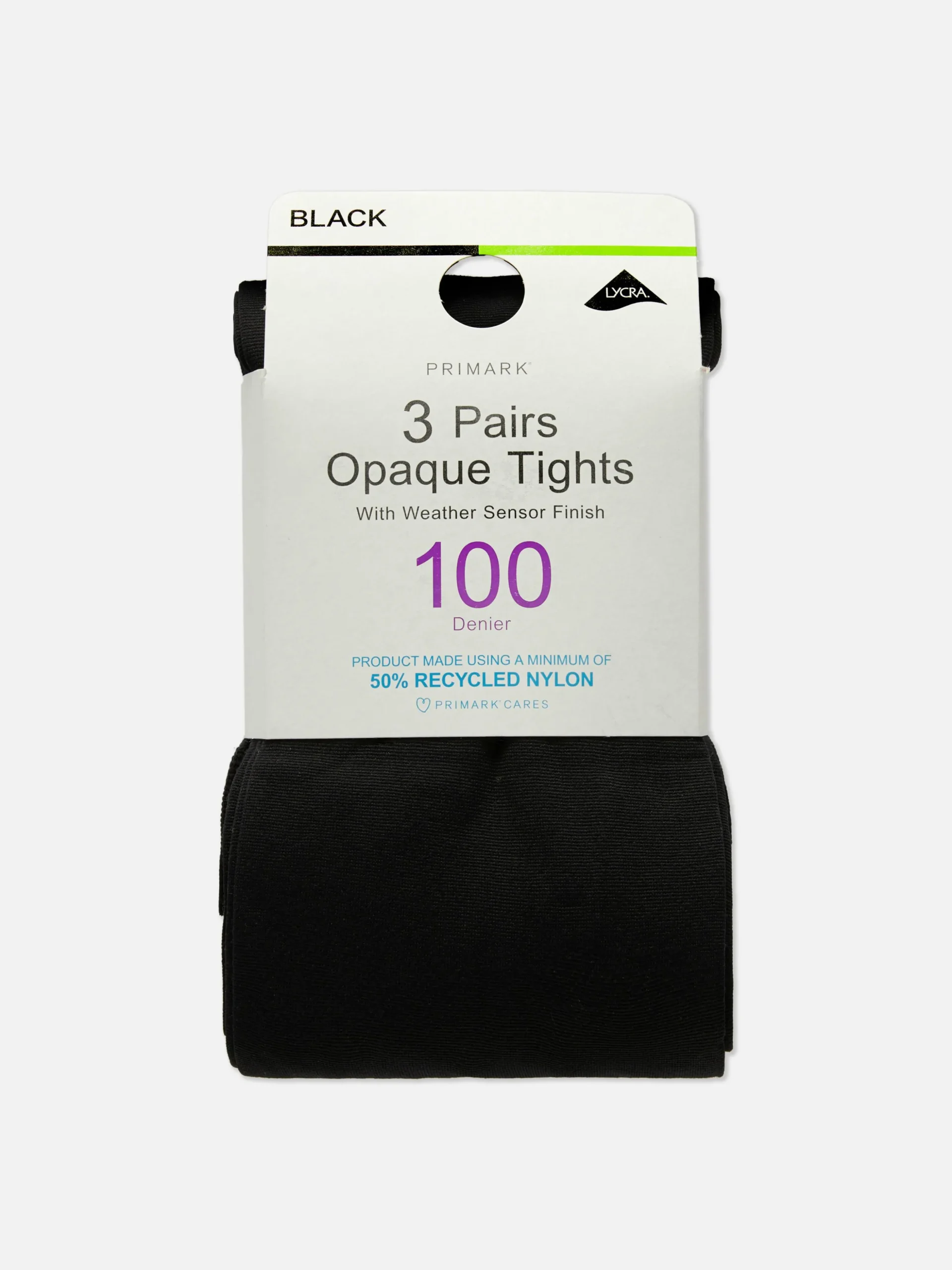 Pack De 3 Pares De Medias Opacas De 100 DEN