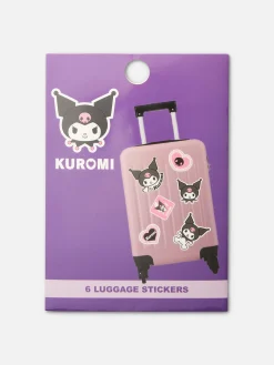 Pack De 6 Pegatinas Para Equipaje De Hello Kitty