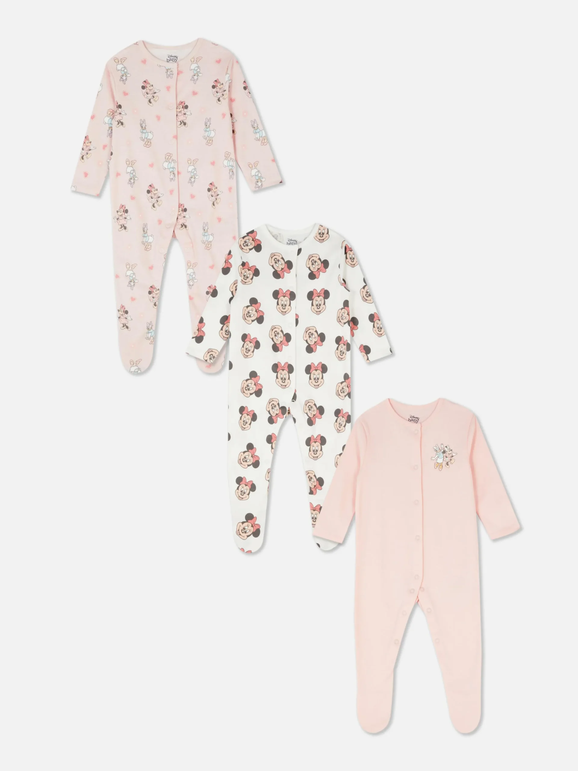 Pack De 3 Peleles De Minnie Y Daisy De Disney