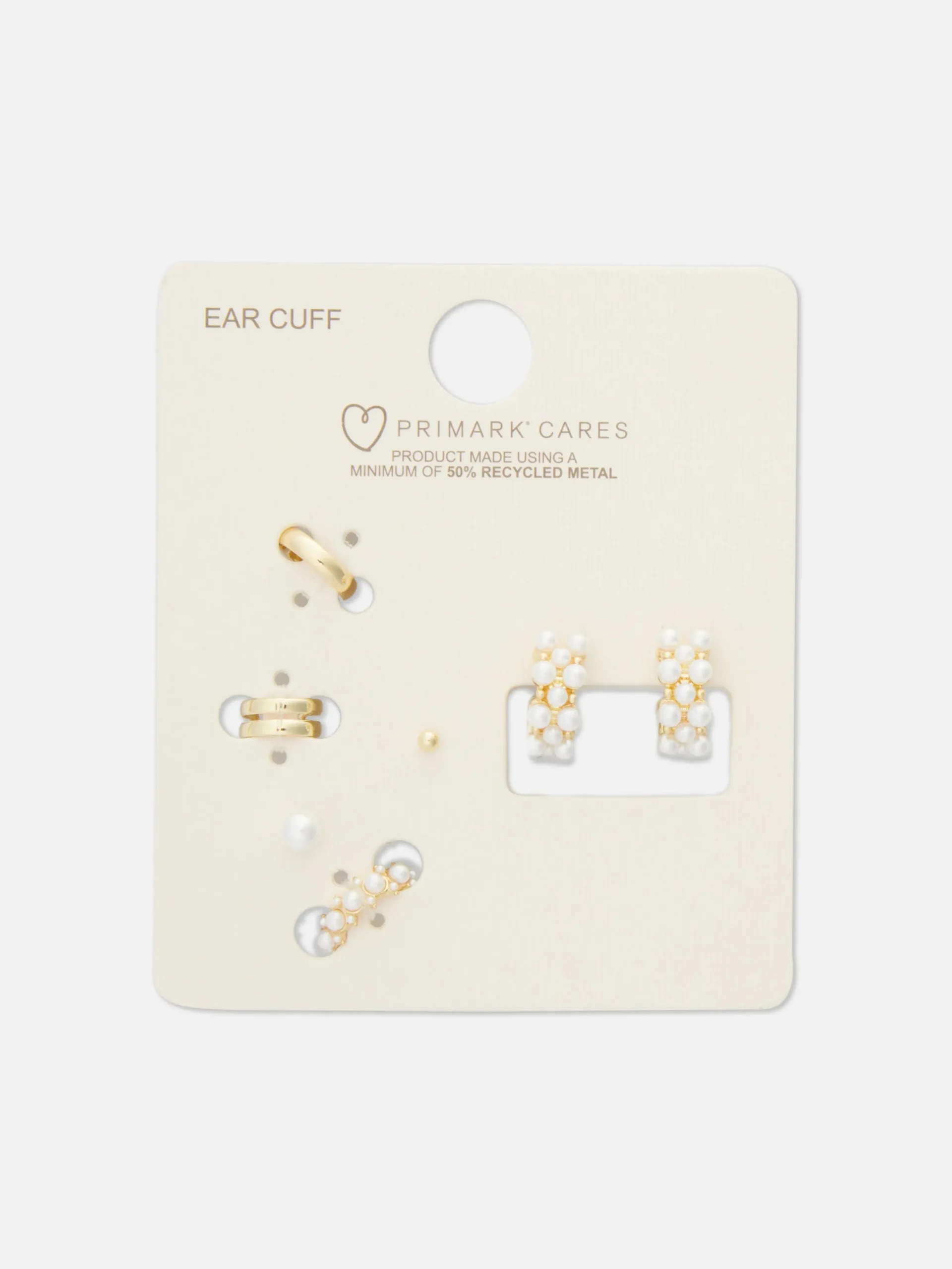 Pack De 6 Pendientes Con Perlas Sintéticas
