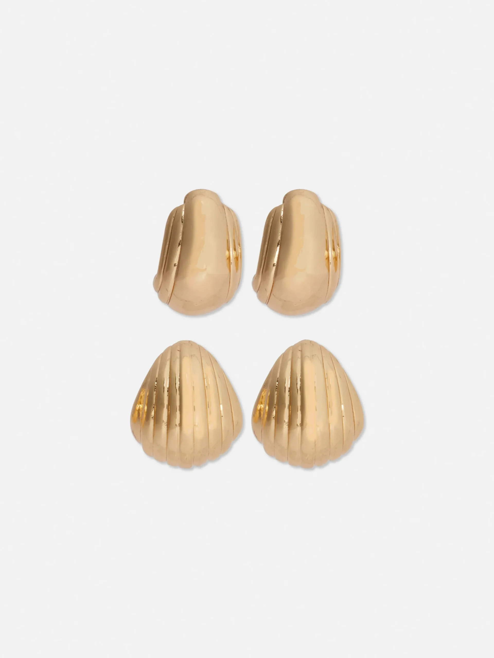Pack De 2 Pendientes De Aro De Rita Ora