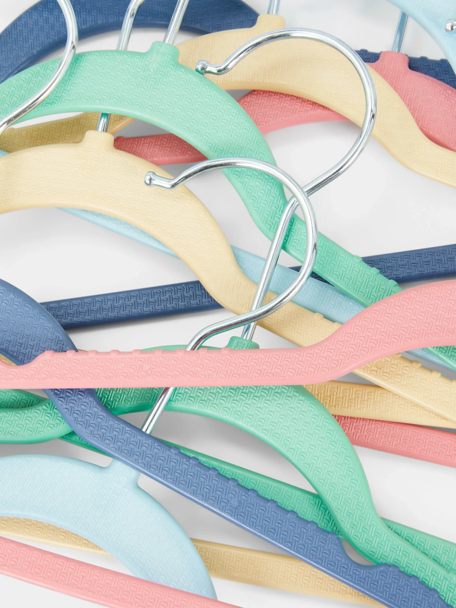 Pack De 10 Perchas Infantiles De Colores