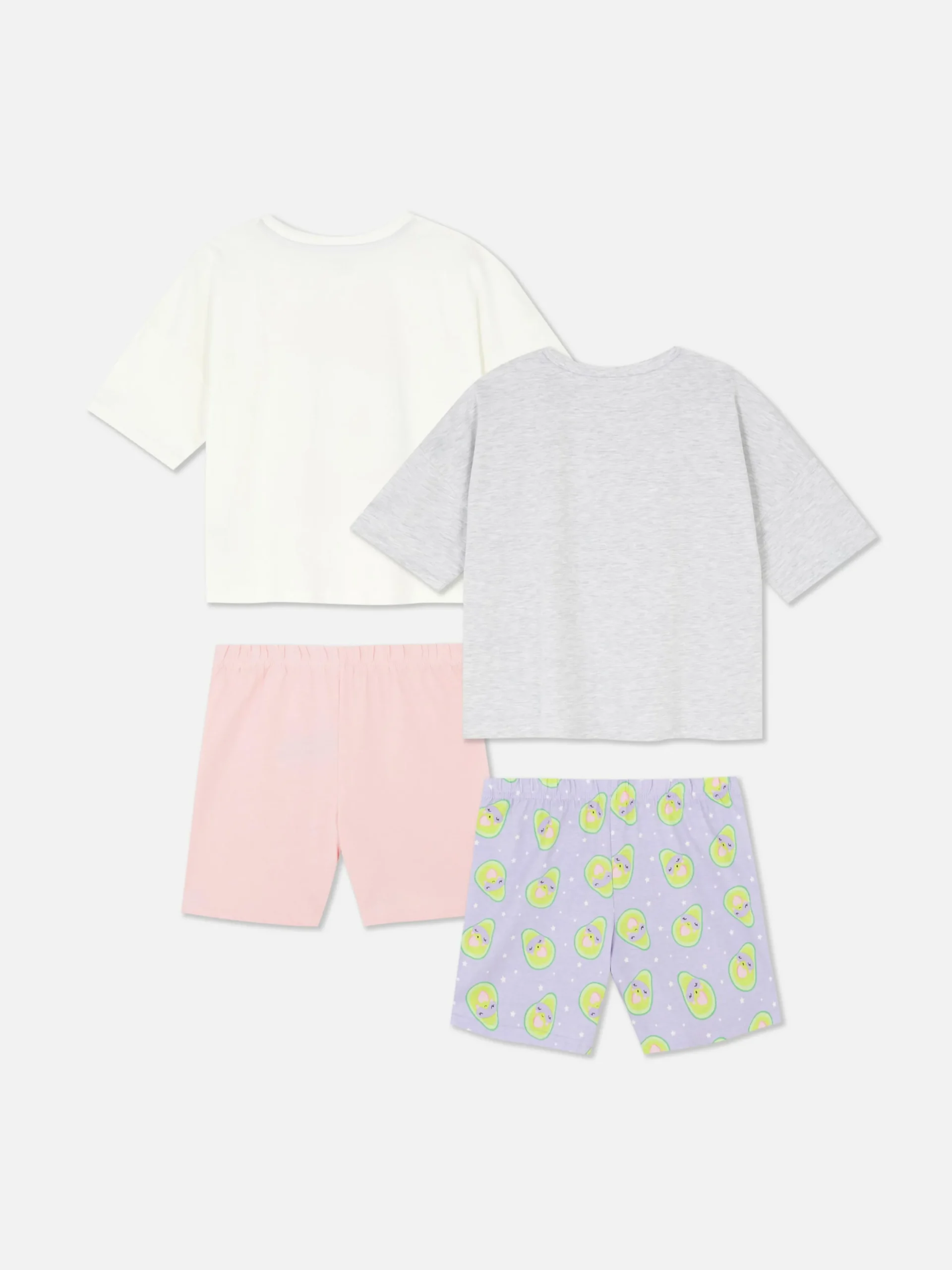 Pack De 2 Pijamas Gráficos Con Aguacates