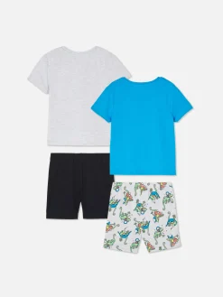 Pack De 2 Pijamas Gráficos De Gecko