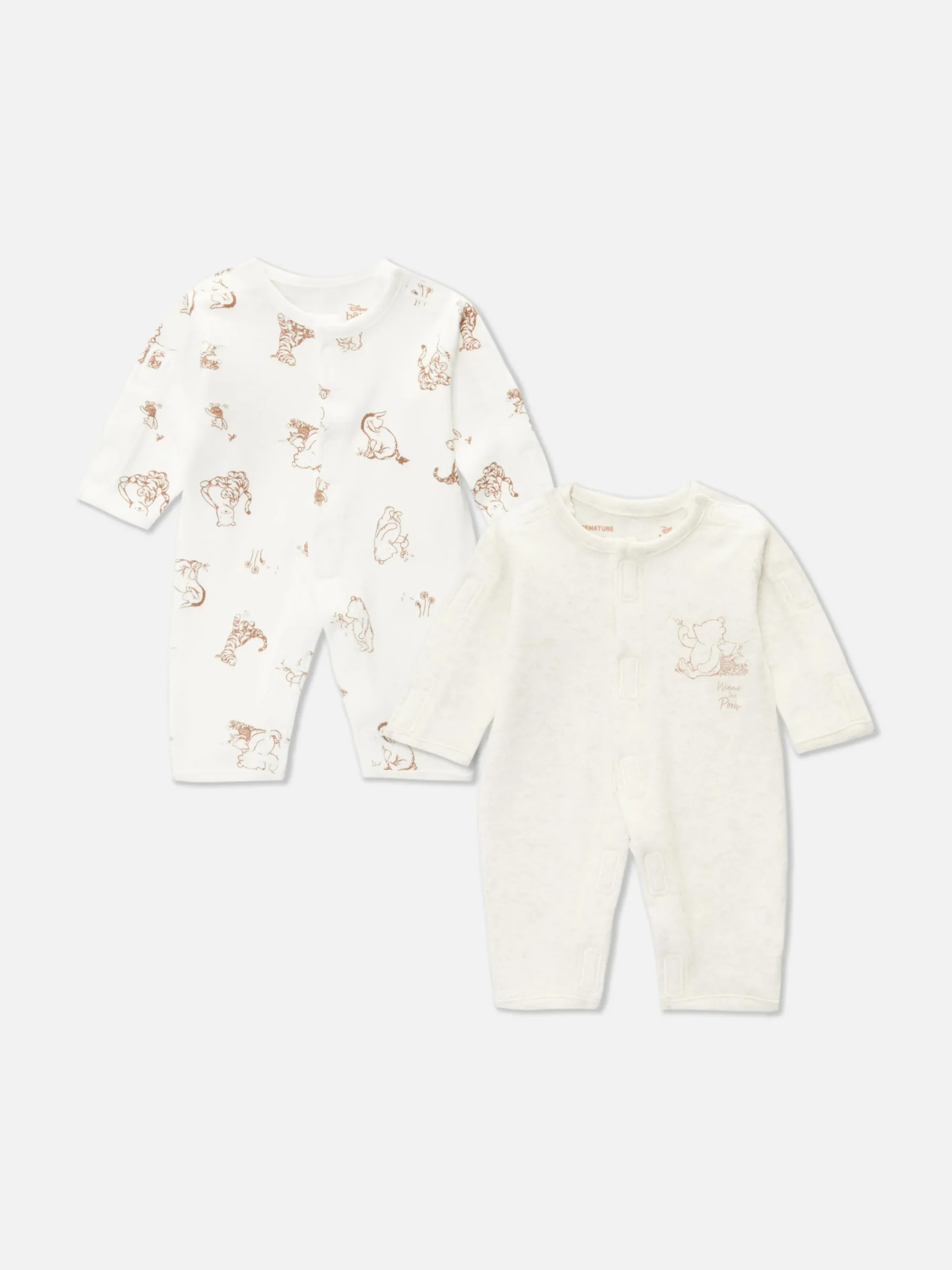 Pack De 2 Pijamas Para Bebés Prematuros De Disney