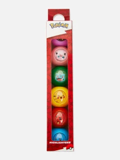 Pack De 6 Subrayadores Apilables De Pokémon