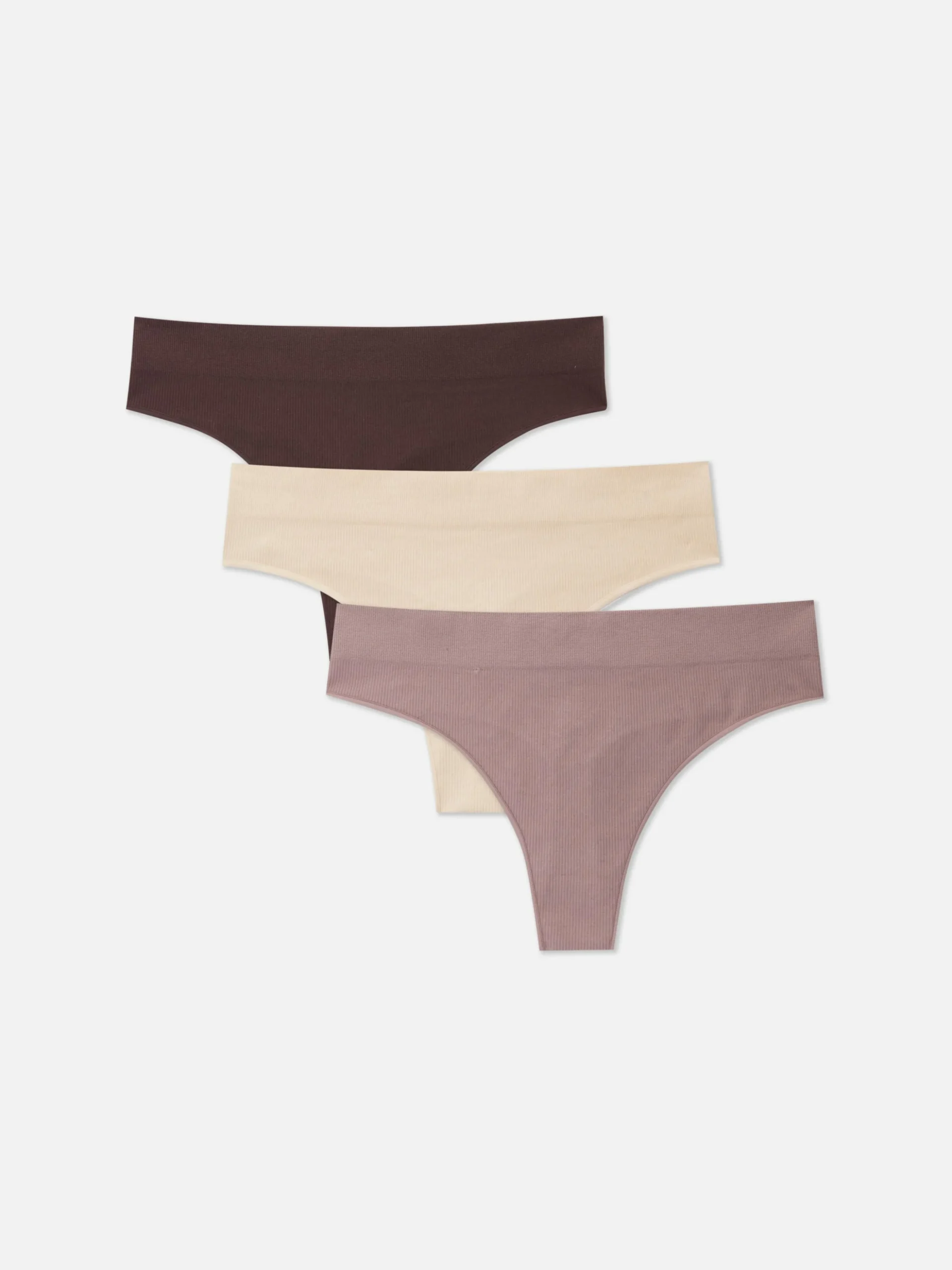 Pack De 3 Tangas Acanalados