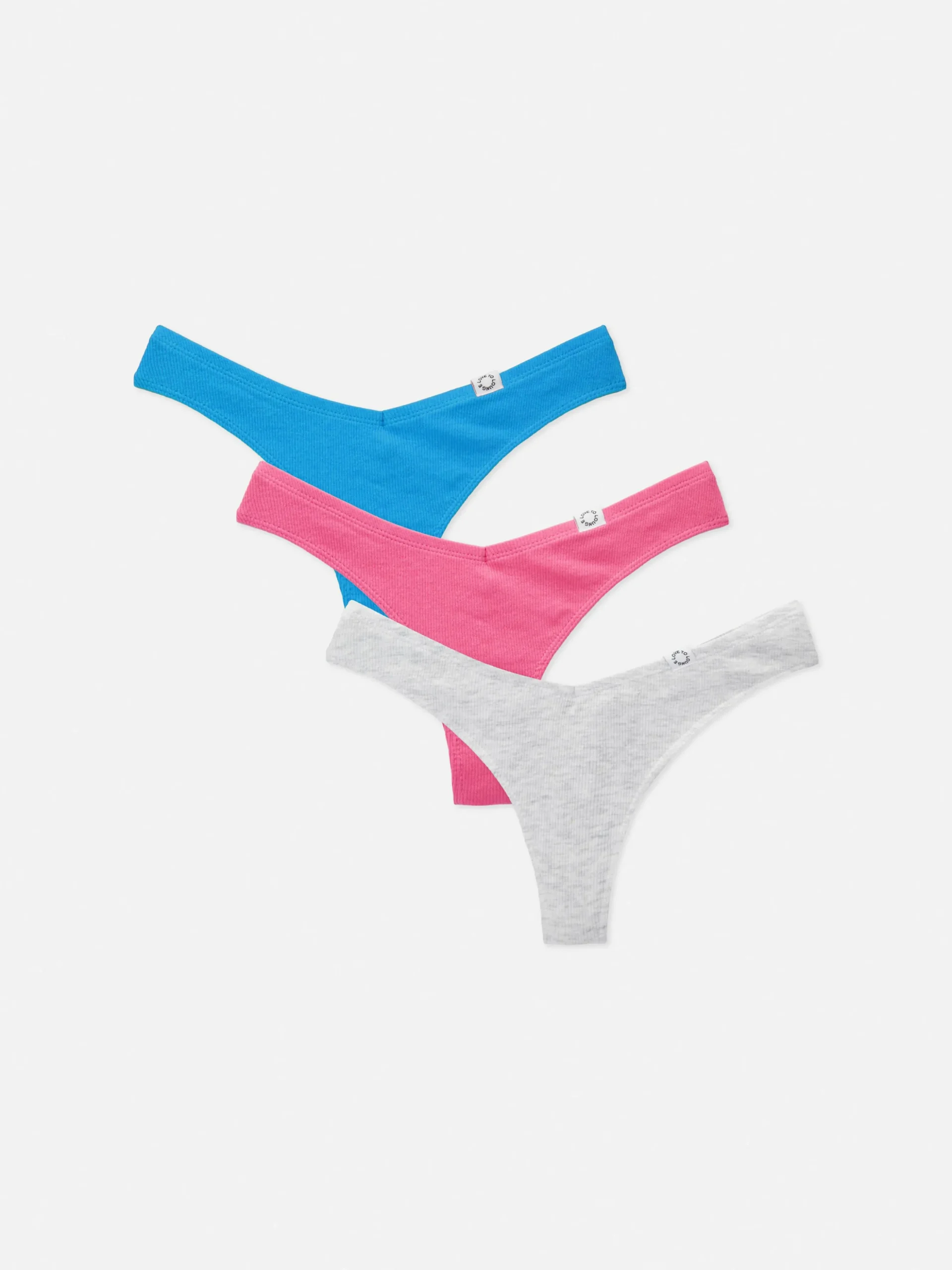 Pack De 3 Tangas Acanalados Miami