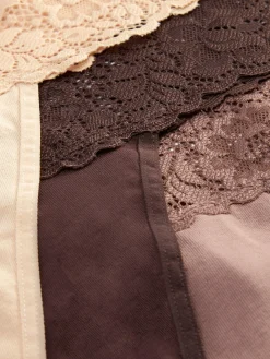 Pack De 3 Tangas Bandeau De Encaje