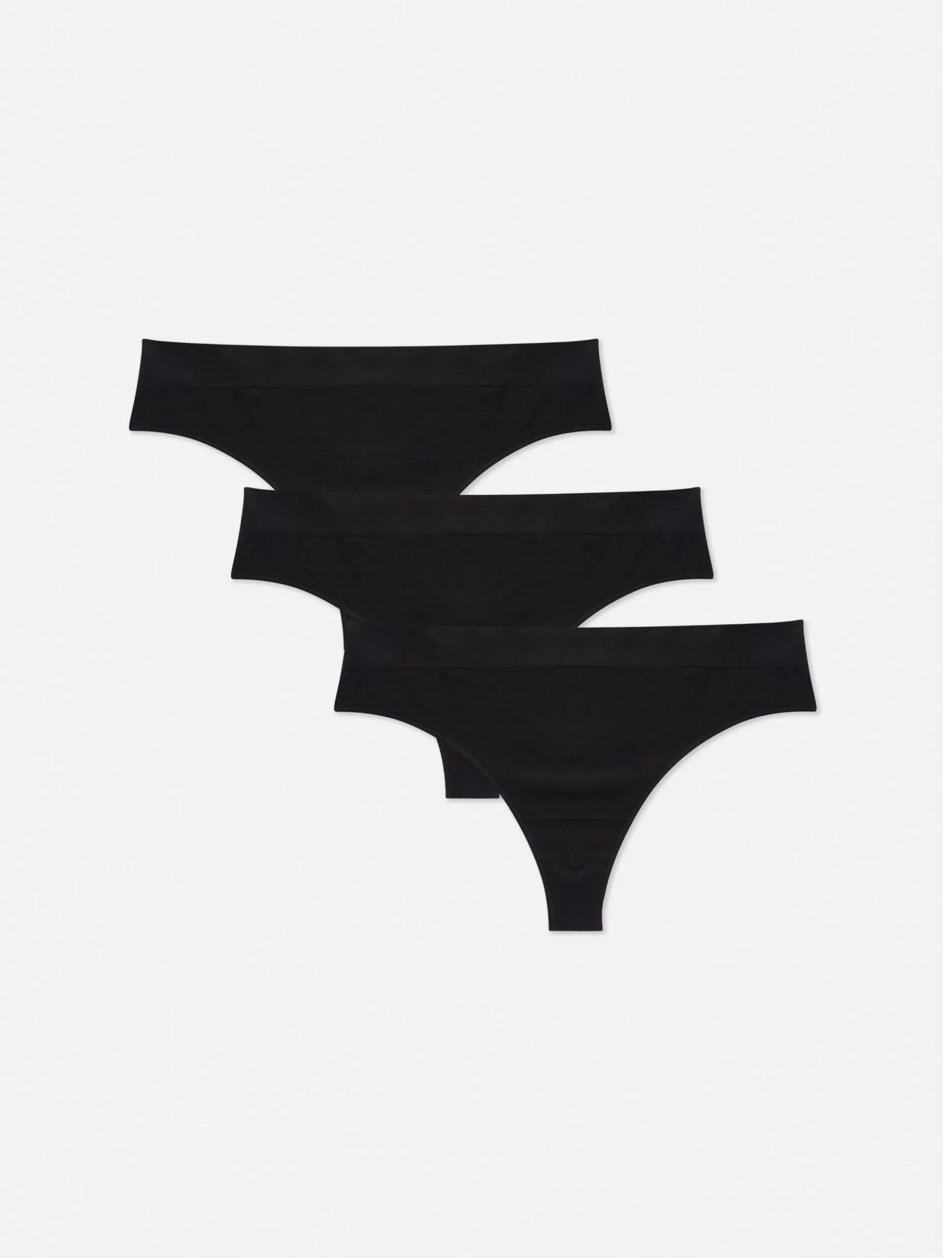 Pack De 3 Tangas Básicos Sin Costuras