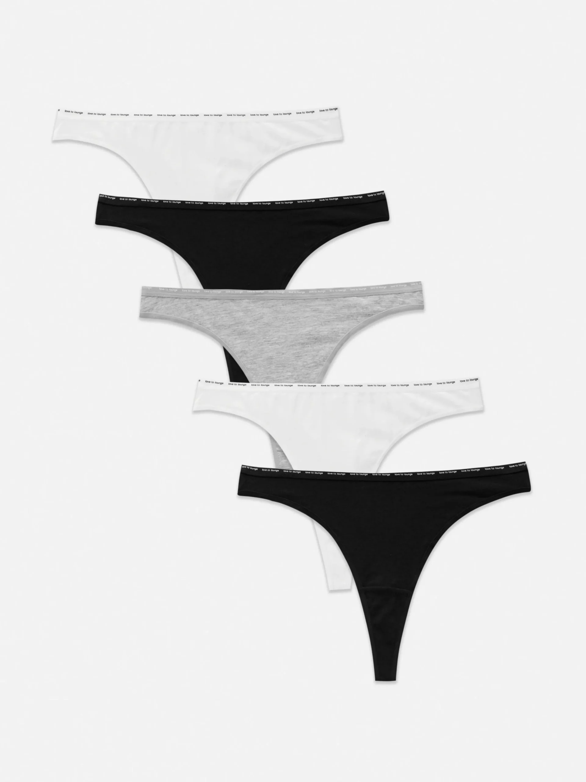 Pack De 5 Tangas Elásticos