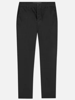 Pantalón Chino Elástico De Corte Entallado