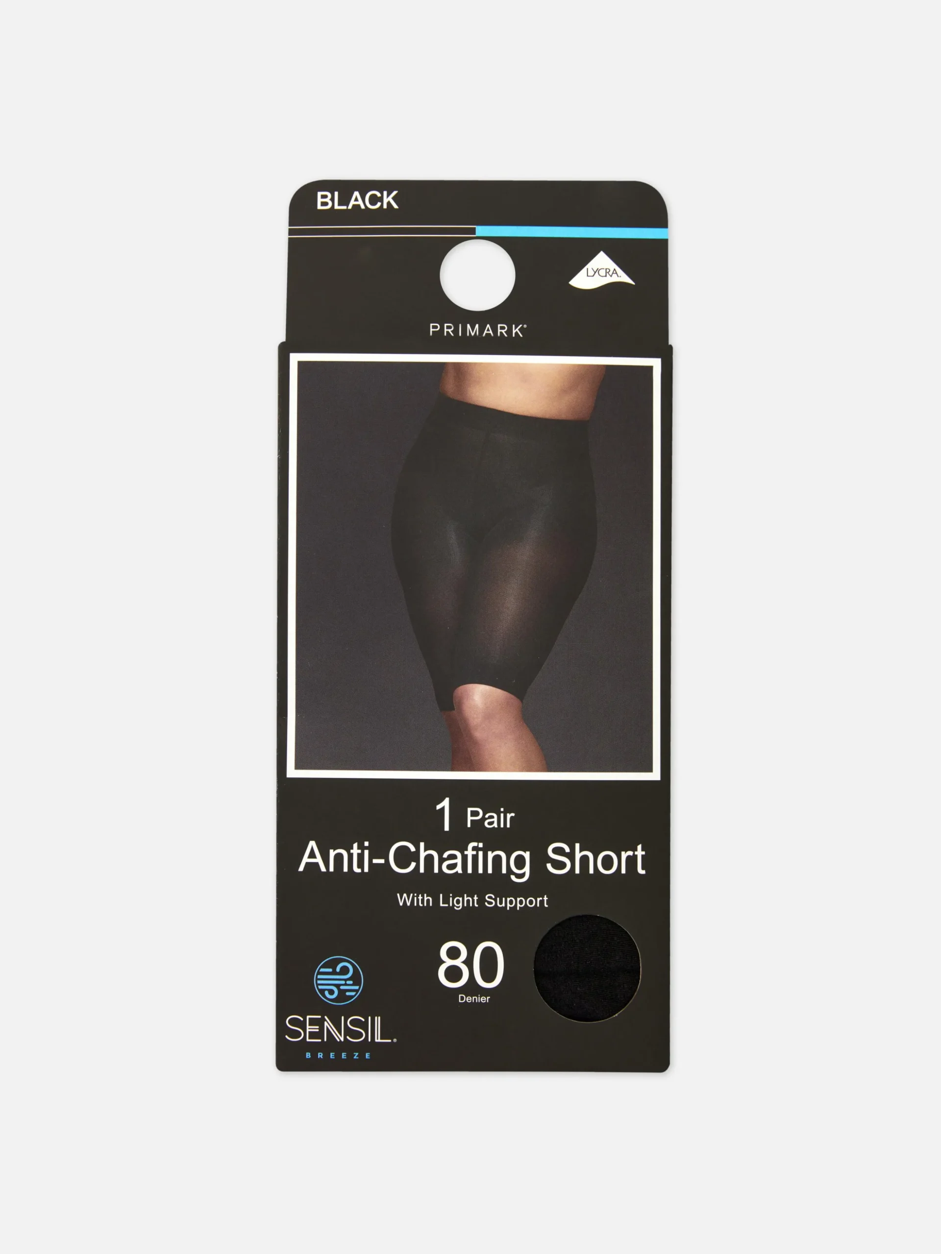 Pantalón Corto Antirozaduras De 80 Deniers