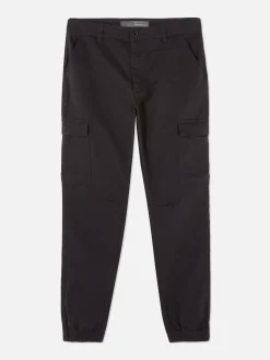 Pantalón De Chándal Cargo Con Bajos Elásticos