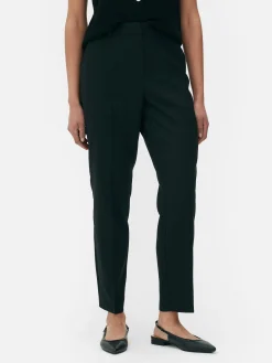 Pantalón De Vestir De Corte Entallado