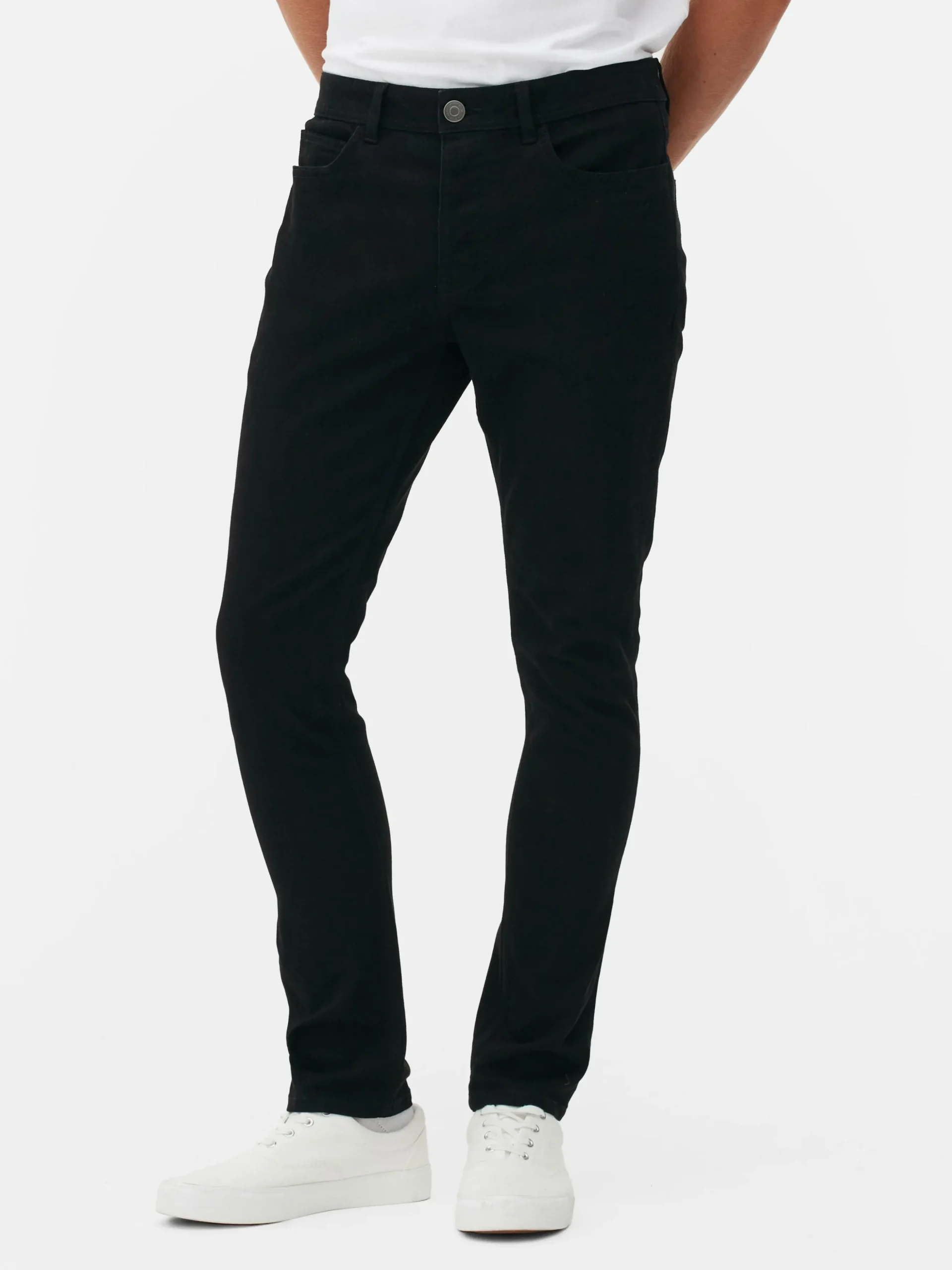 Pantalón Pitillo De Sarga