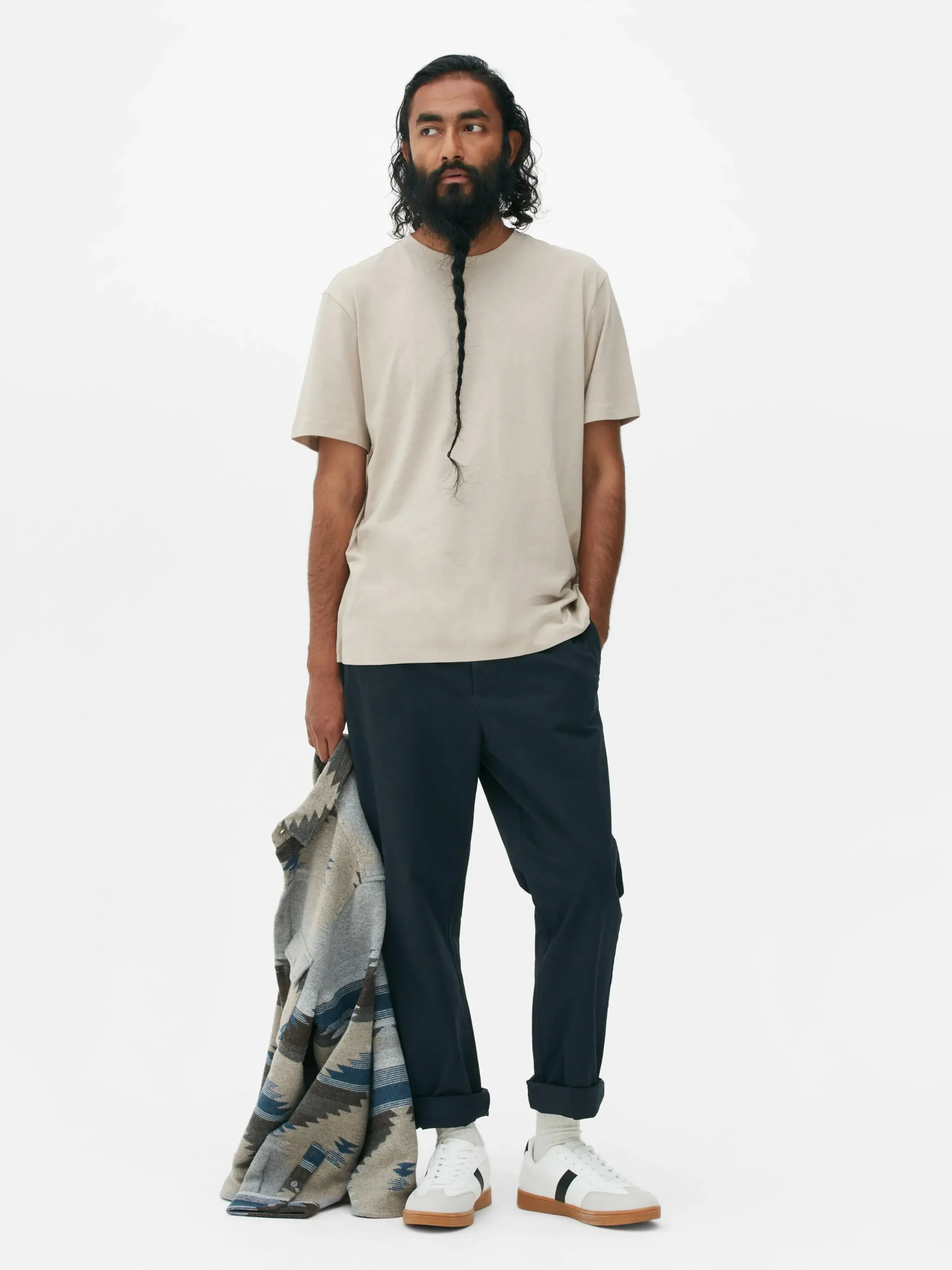 Pantalones Chinos De Corte Recto
