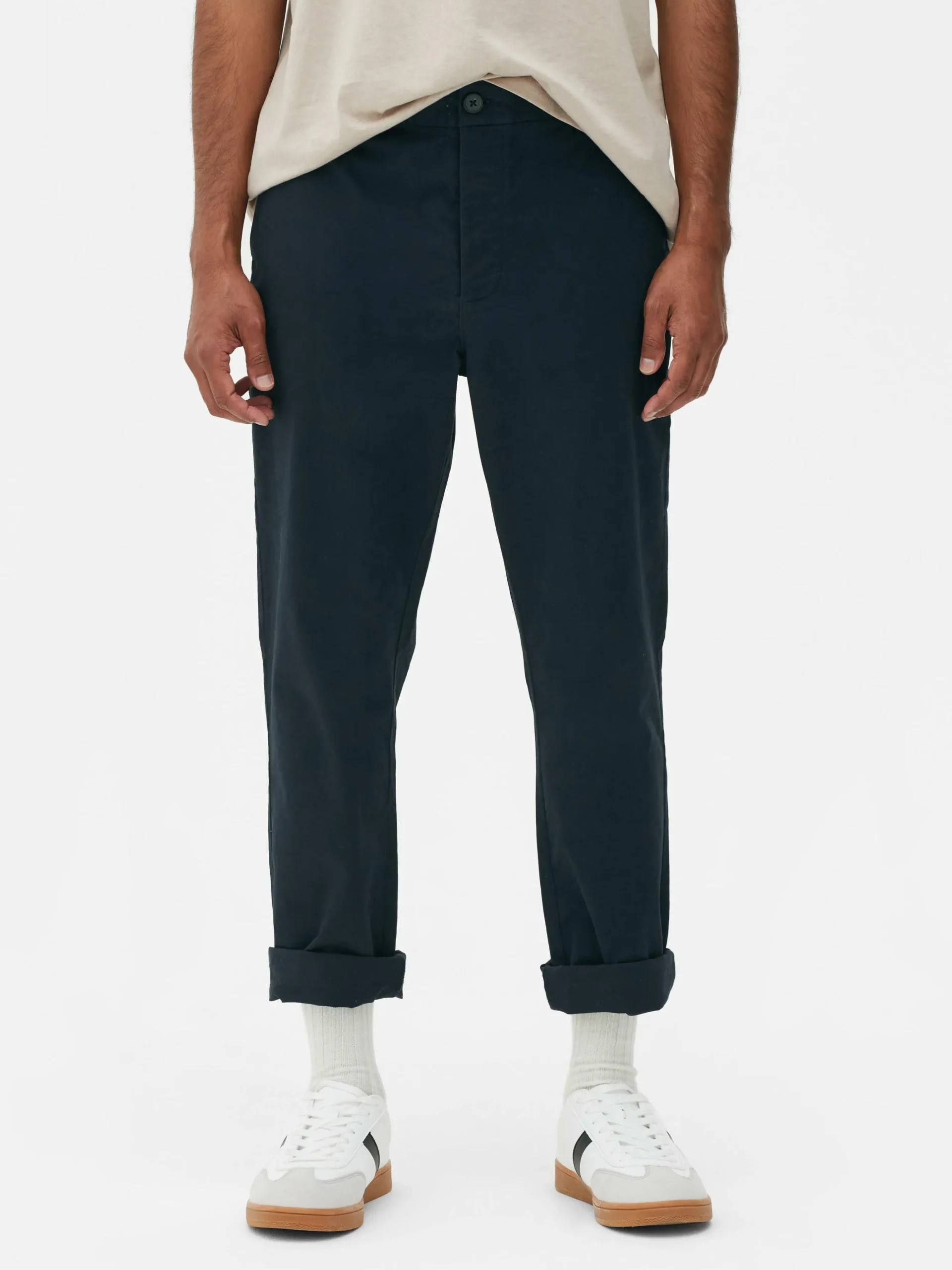 Pantalones Chinos De Corte Recto