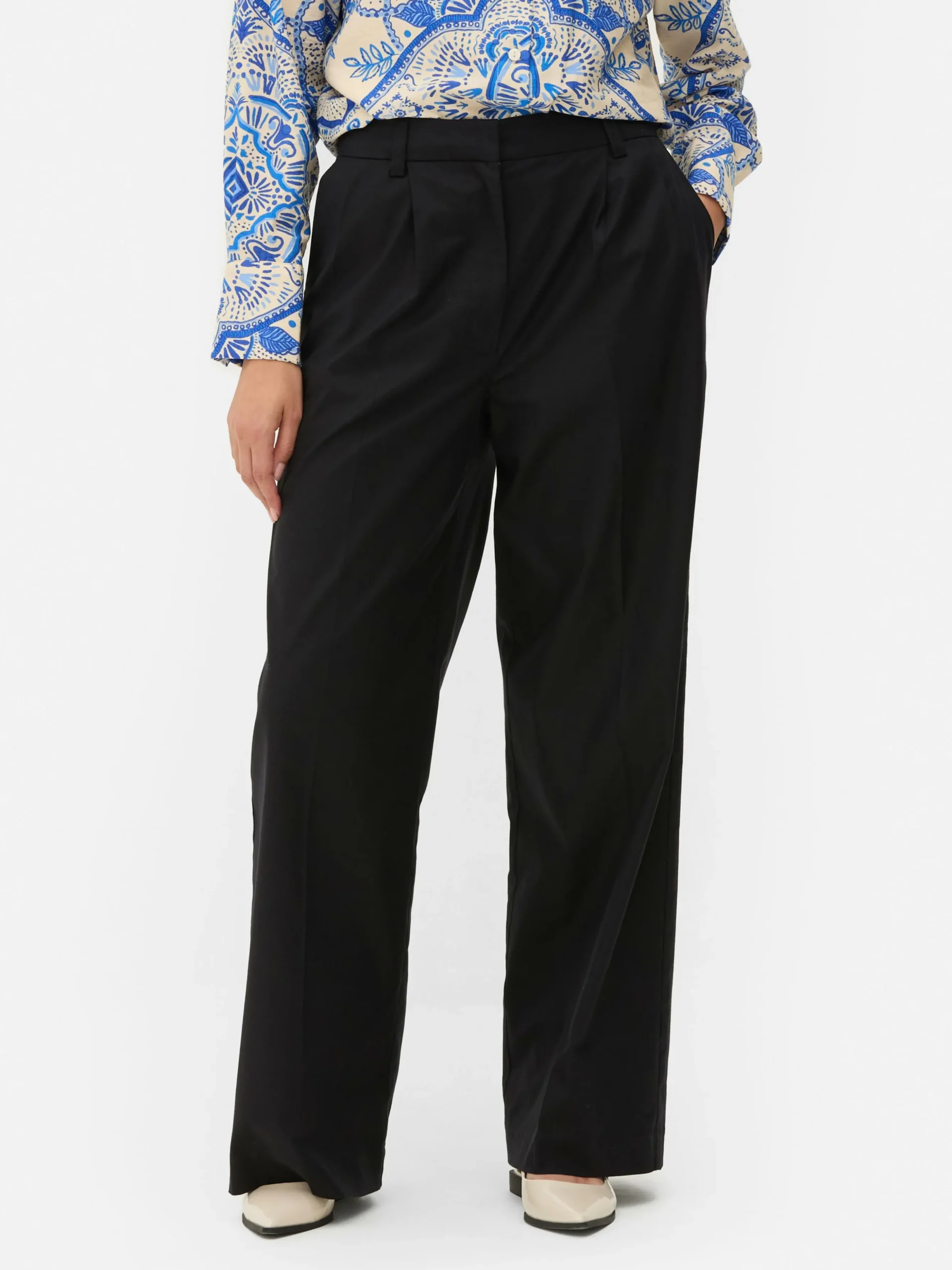 Pantalones Chinos De Pernera Ancha