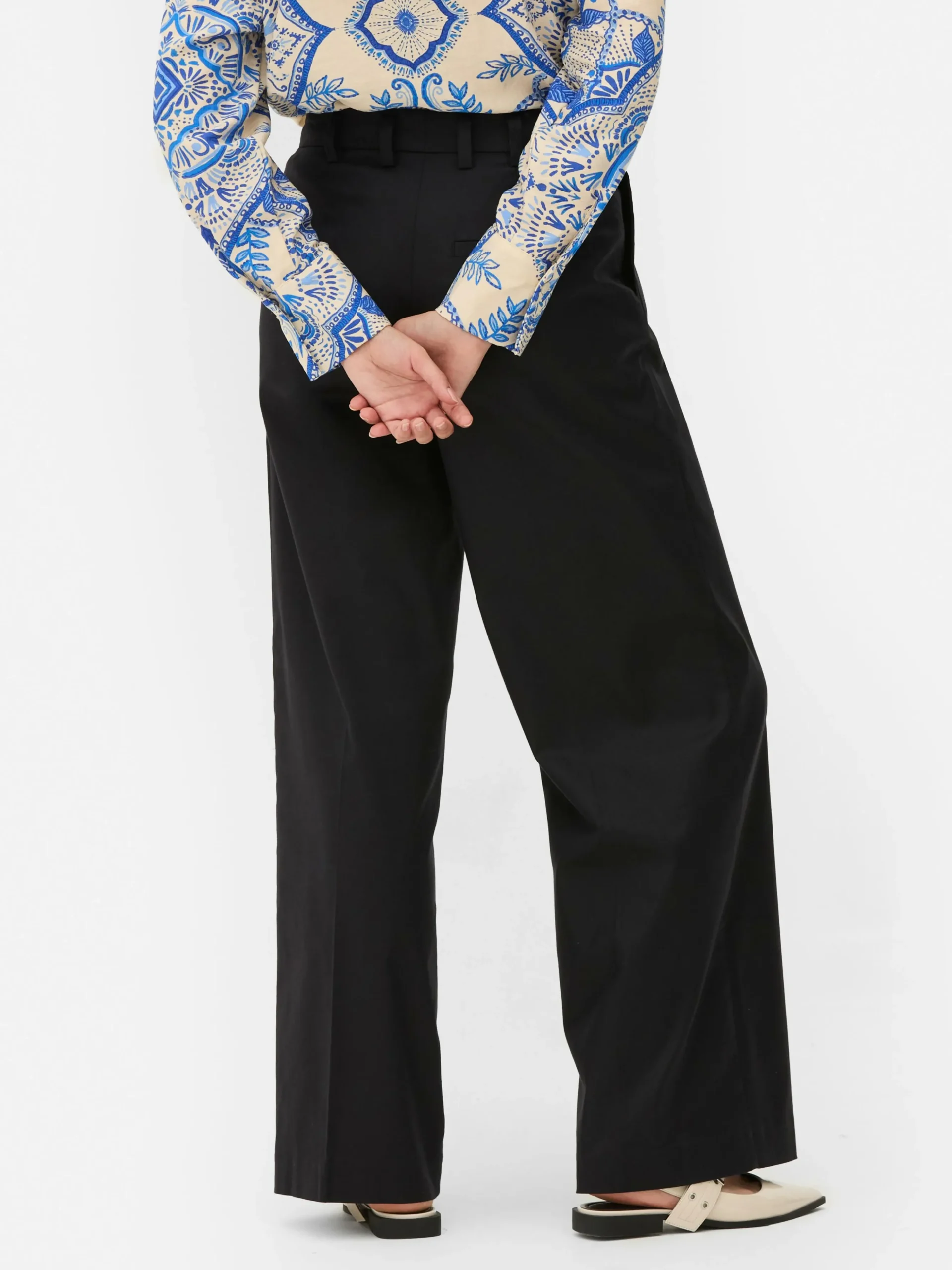 Pantalones Chinos De Pernera Ancha