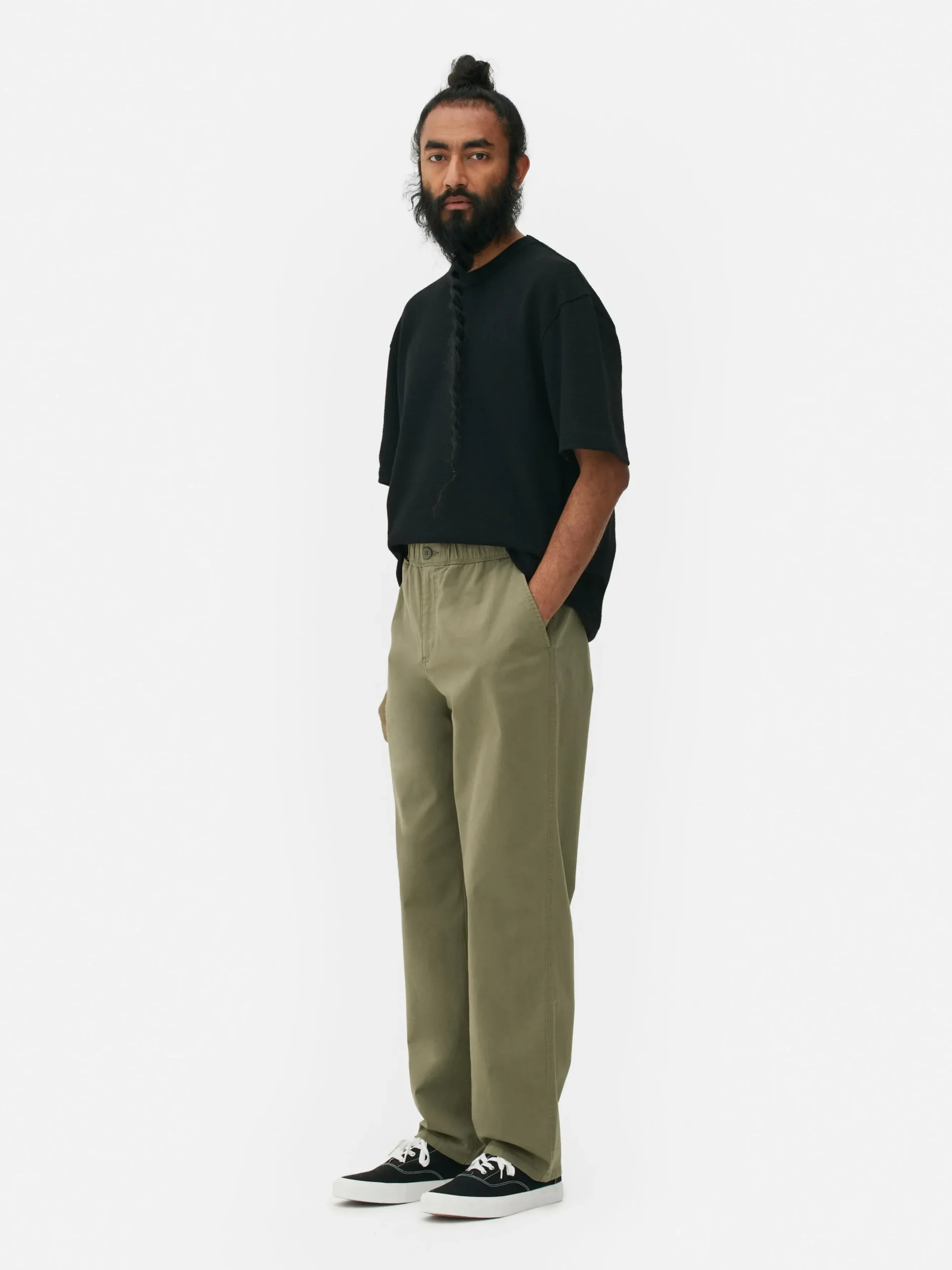 Pantalones Con Cinturilla Elástica