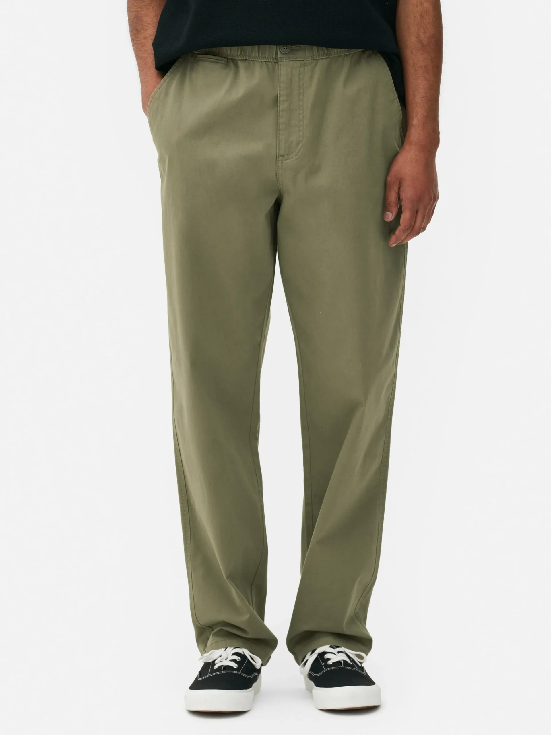 Pantalones Con Cinturilla Elástica