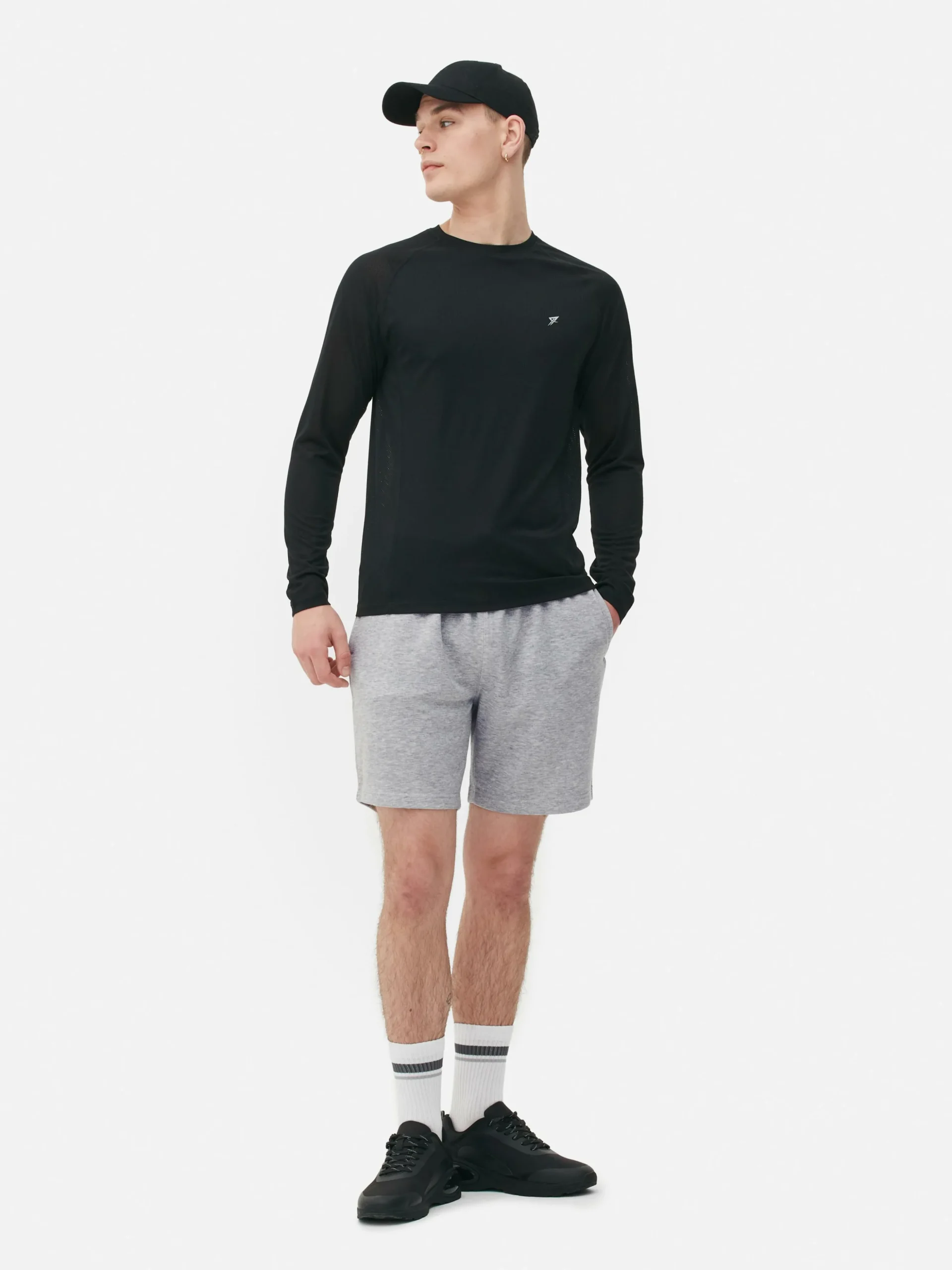 Pantalones Cortos Básicos De Punto