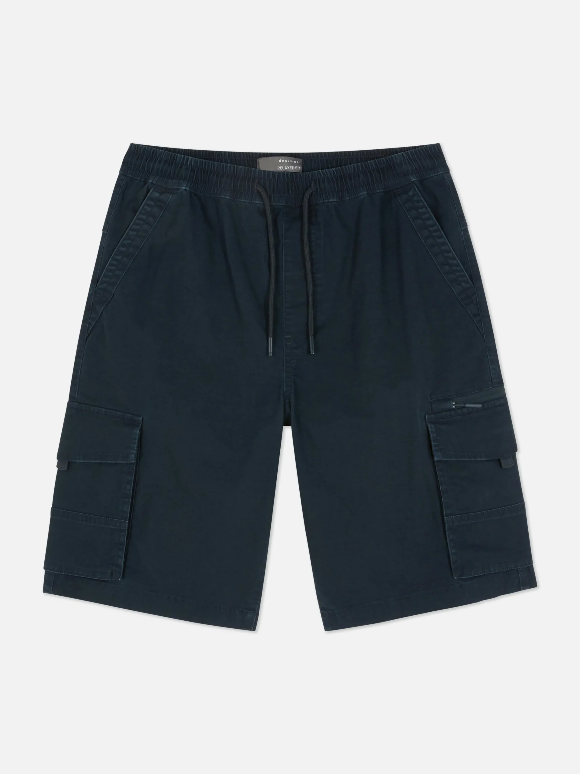 Pantalones Cortos Cargo Con Cordón De Ajuste