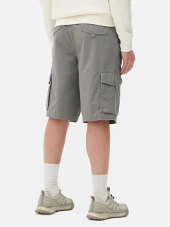 Pantalones Cortos Cargo Con Cordón De Ajuste